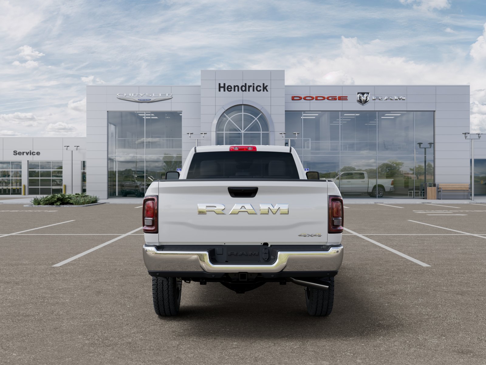 New 2026 Bright White Clear-Coat Exterior Paint RAM Tradesman image 42