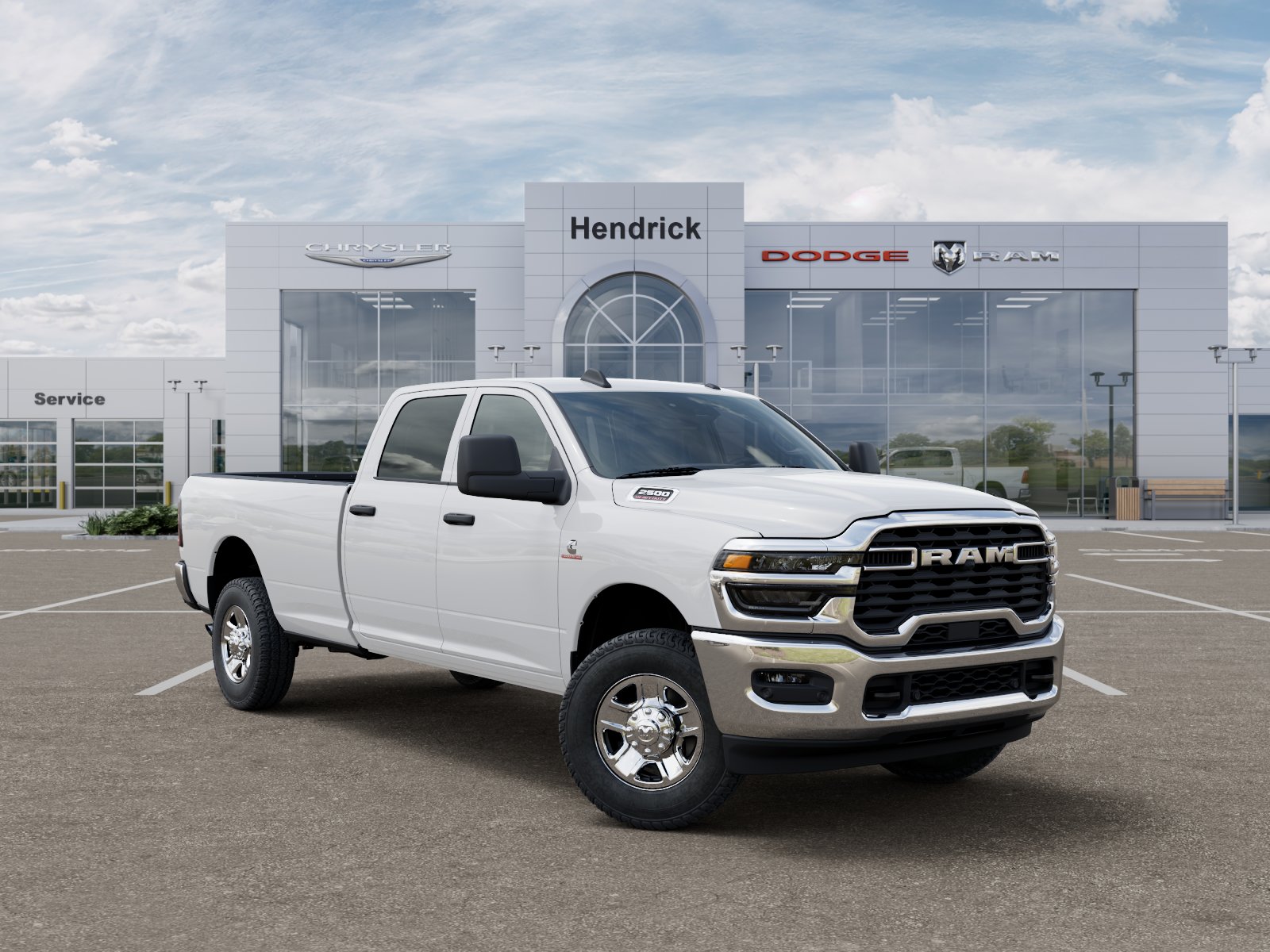 New 2026 Bright White Clear-Coat Exterior Paint RAM Tradesman image 36