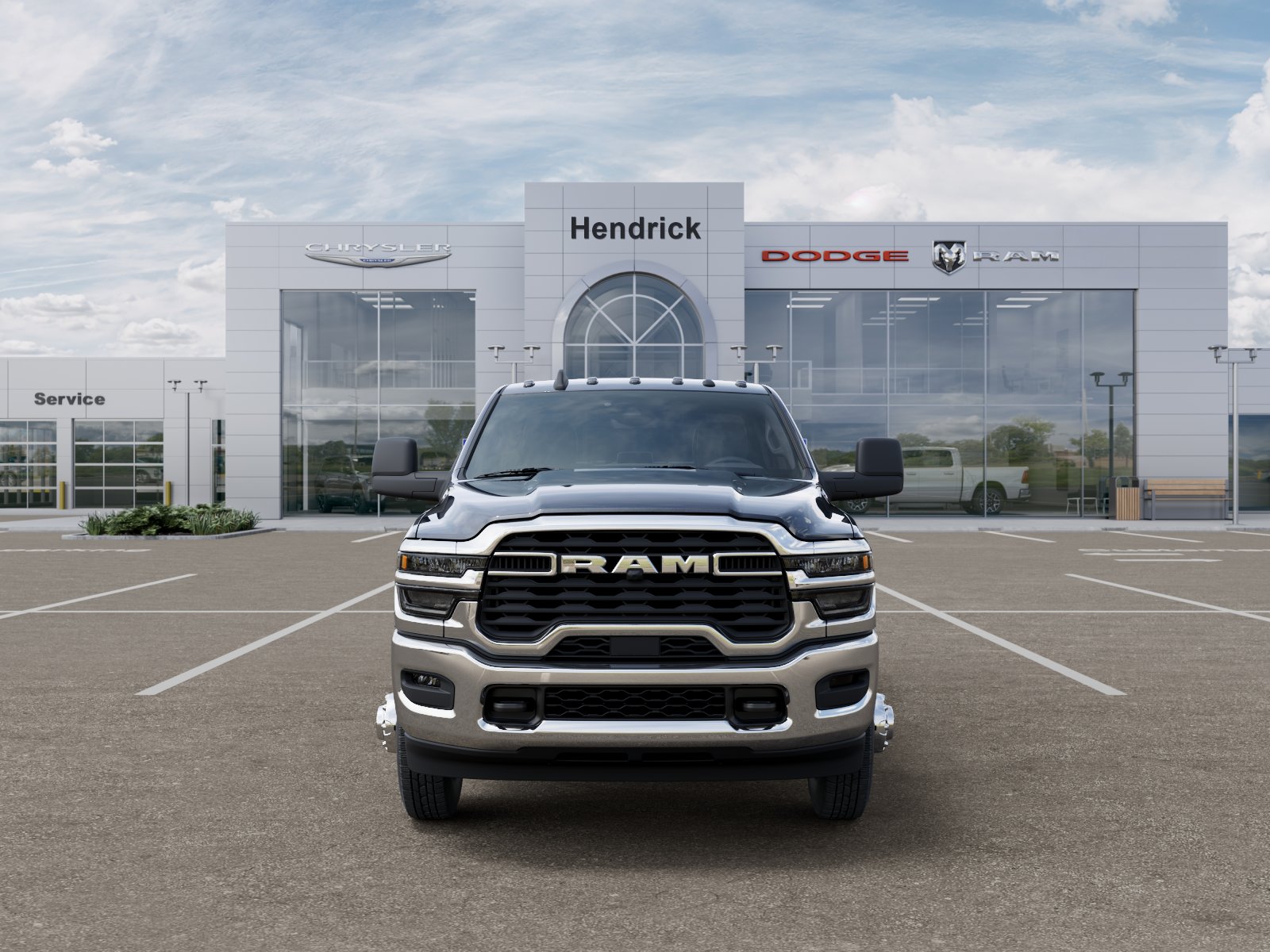 New 2026 Diamond Black Crystal Pearl-Coat Exterior Paint RAM Tradesman image 33