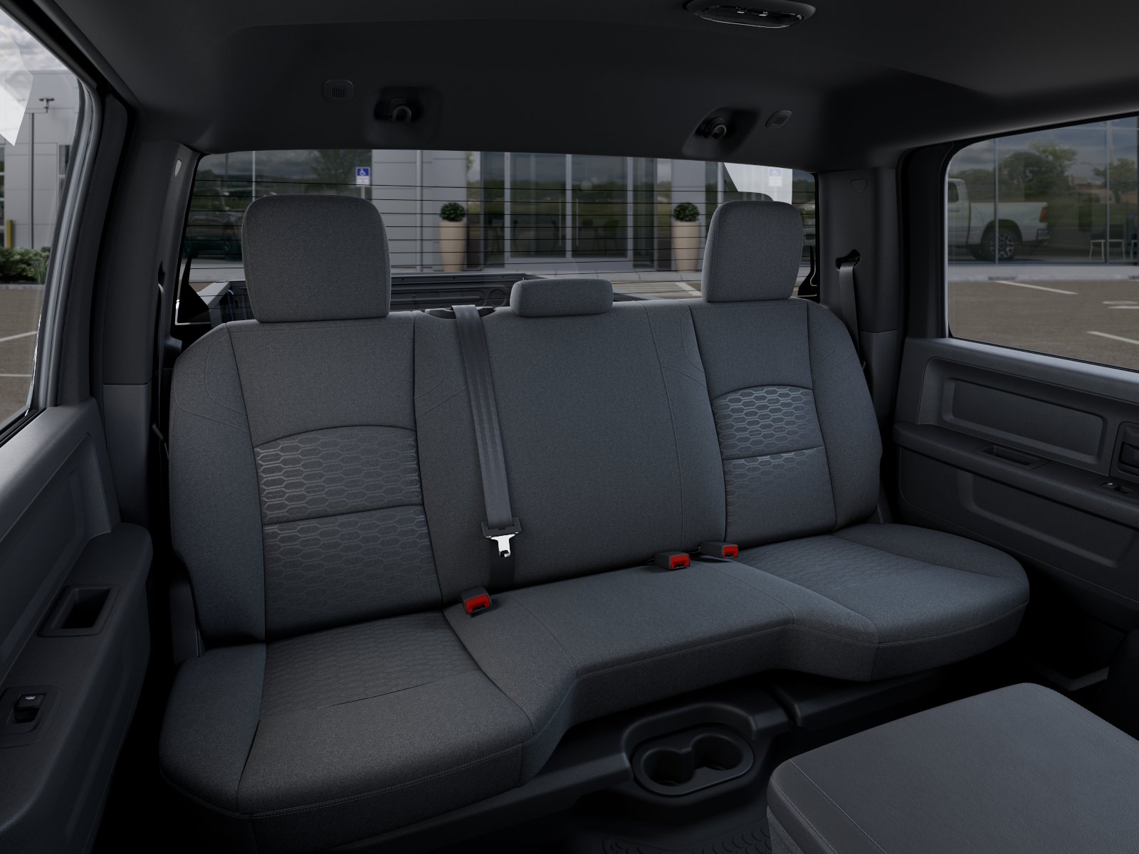 New 2026 Diamond Black Crystal Pearl-Coat Exterior Paint RAM Tradesman image 42