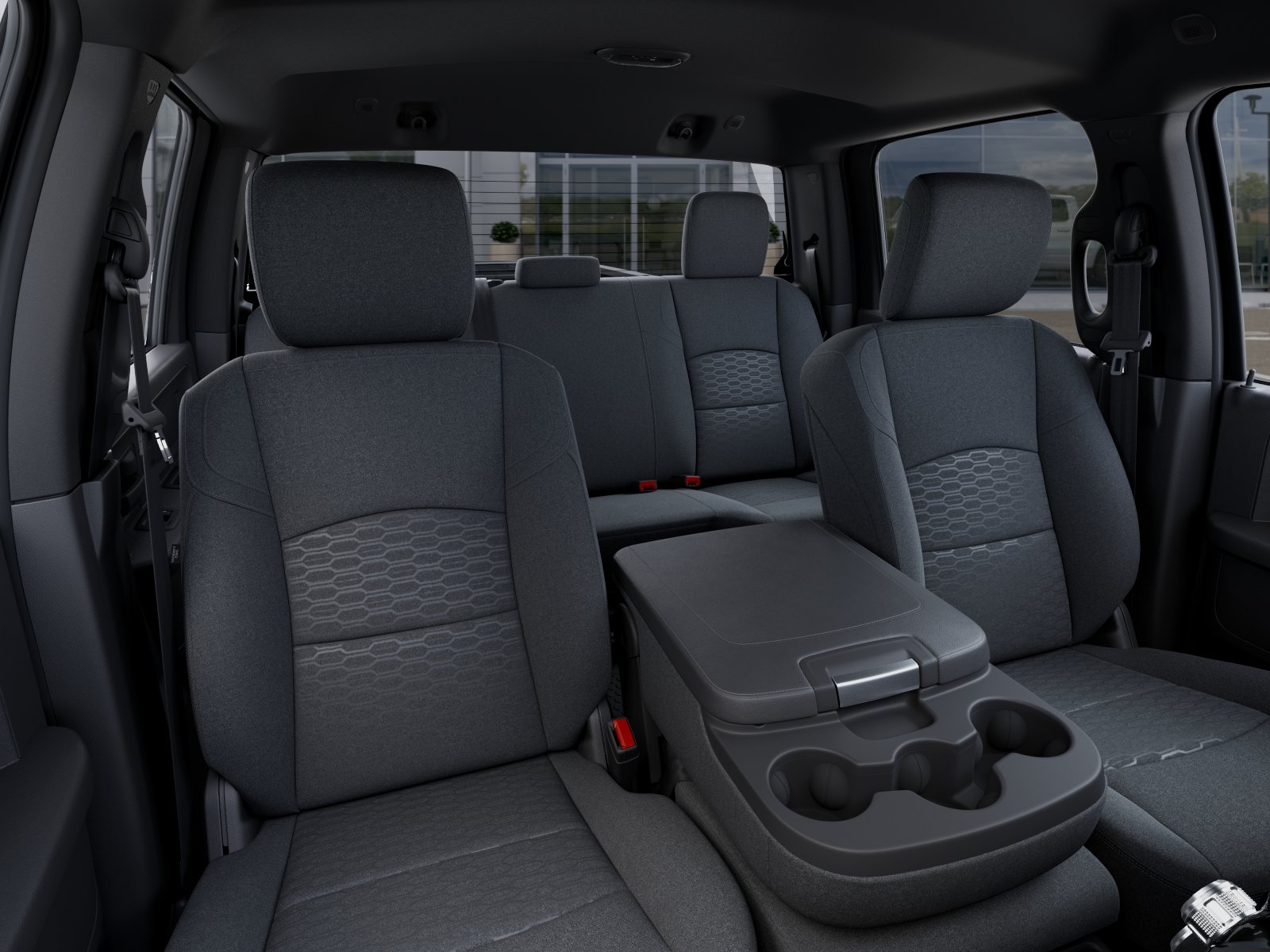 New 2026 Diamond Black Crystal Pearl-Coat Exterior Paint RAM Tradesman image 43