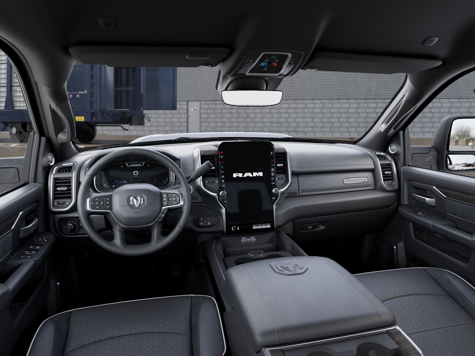 New 2026 Ceramic Gray Clear-Coat Exterior Paint RAM LARAMIE image 14