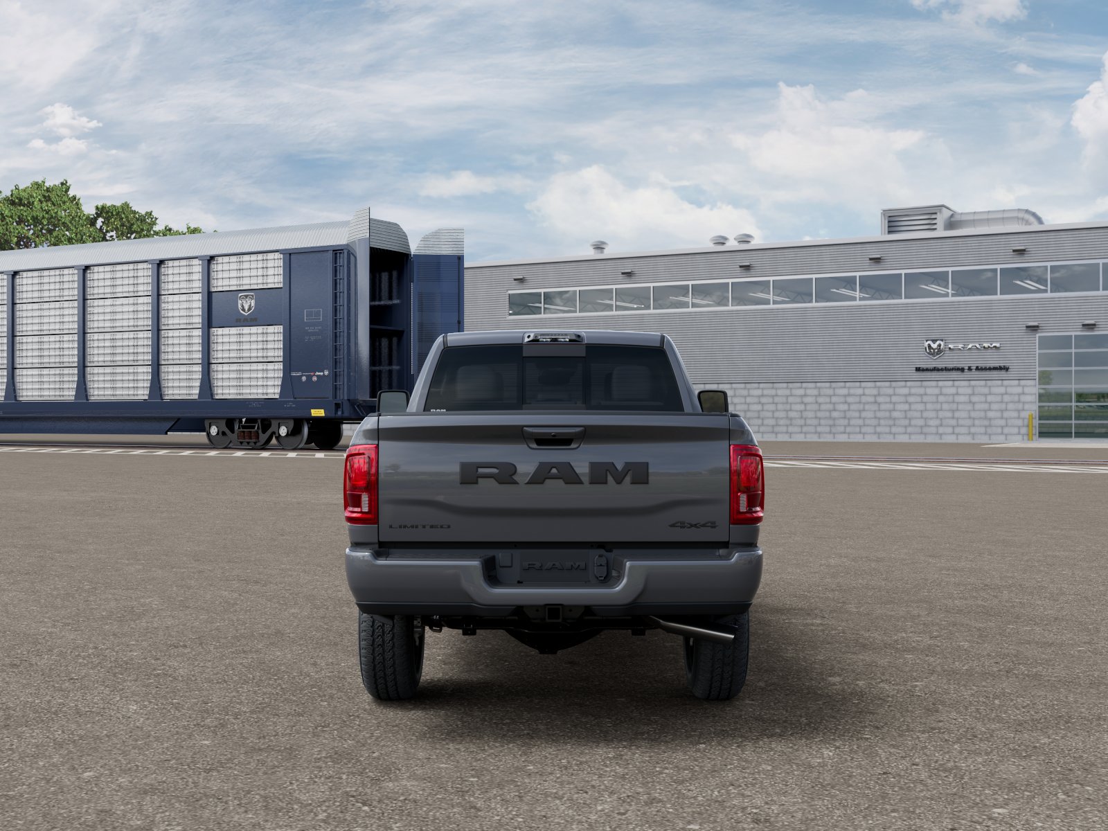 New 2026 Ceramic Gray Clearcoat Ram Limited image 7