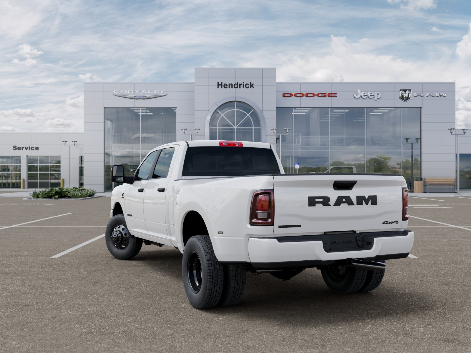 New 2026 Bright White Clear-Coat Exterior Paint RAM Big Horn image 31