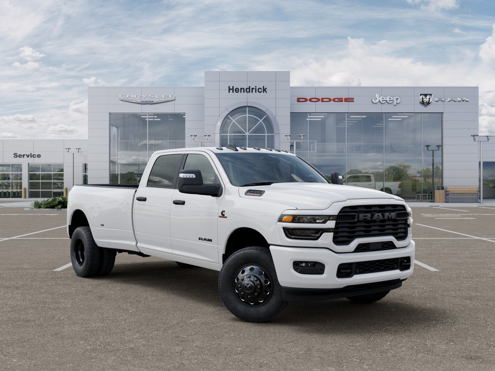 New 2026 Bright White Clear-Coat Exterior Paint RAM Big Horn image 28