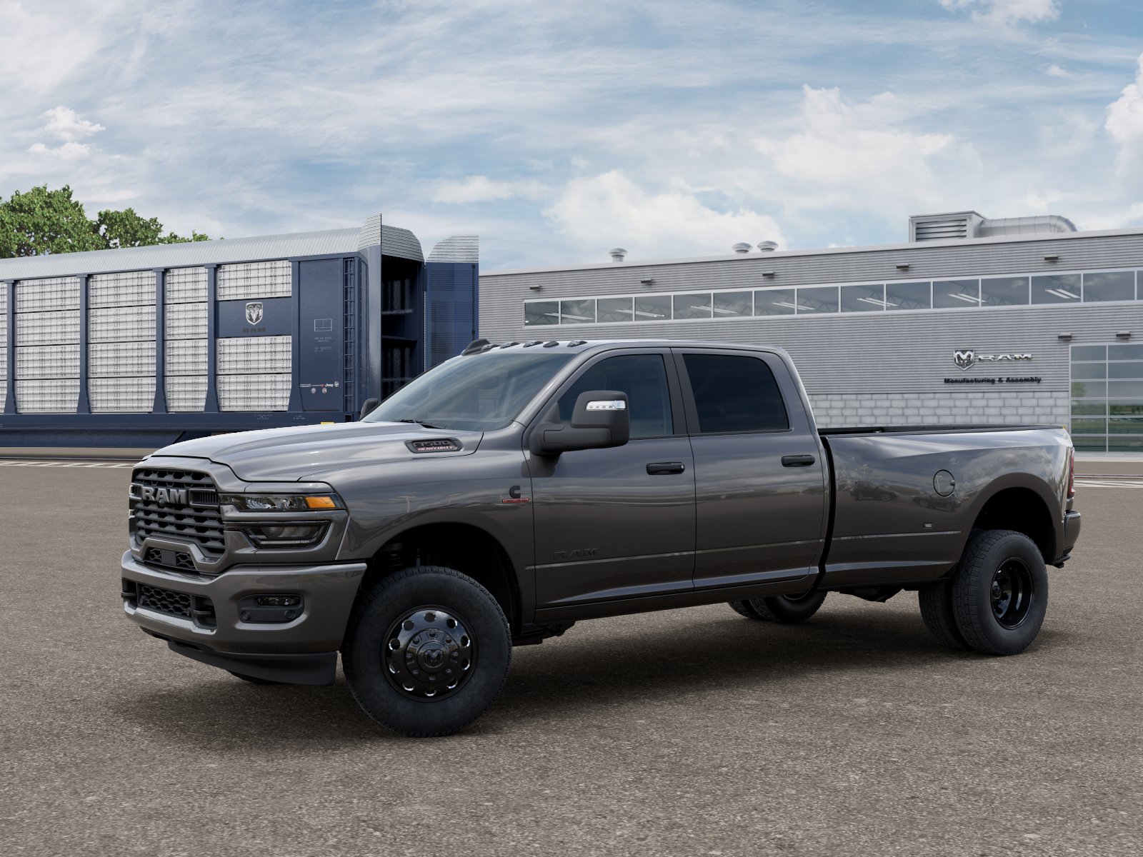 New 2026 Granite Crystal Metallic Clear-Coat Exterior Paint RAM BIG HORN image 2