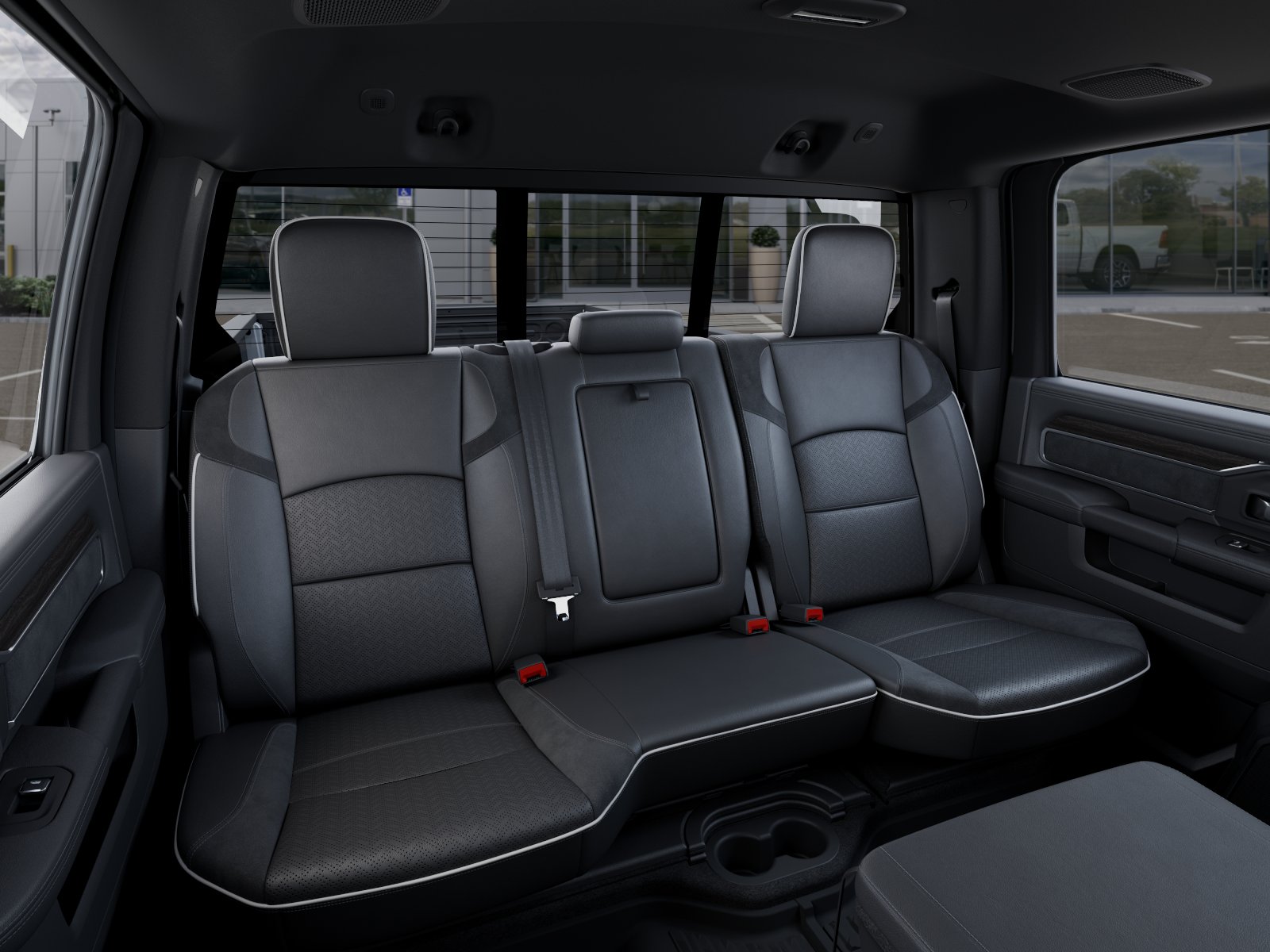 New 2026 Bright White Clear-Coat Exterior Paint RAM Laramie image 60