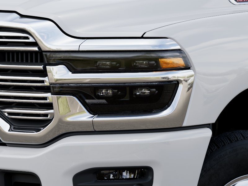 New 2026 Bright White Clear-Coat Exterior Paint RAM Laramie image 55