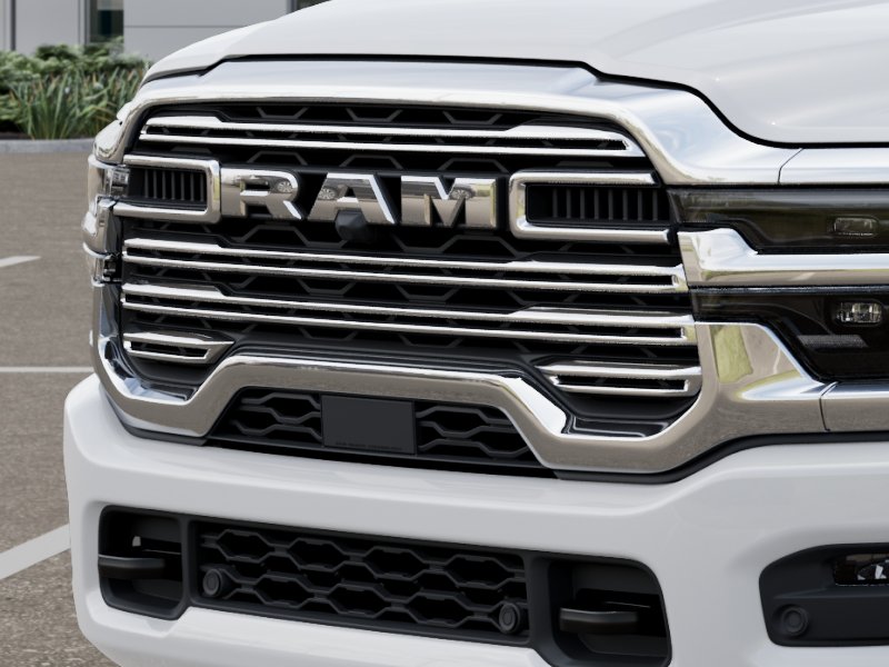 New 2026 Bright White Clear-Coat Exterior Paint RAM Laramie image 56