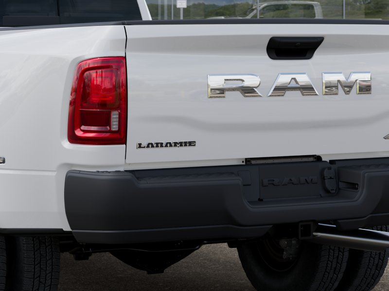 New 2026 Bright White Clear-Coat Exterior Paint RAM Laramie image 58