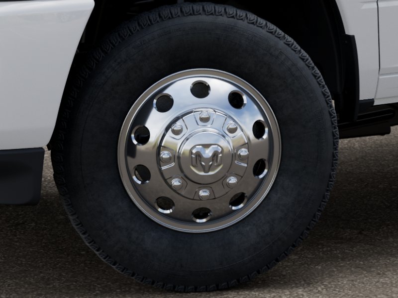 New 2026 Bright White Clear-Coat Exterior Paint RAM Laramie image 53