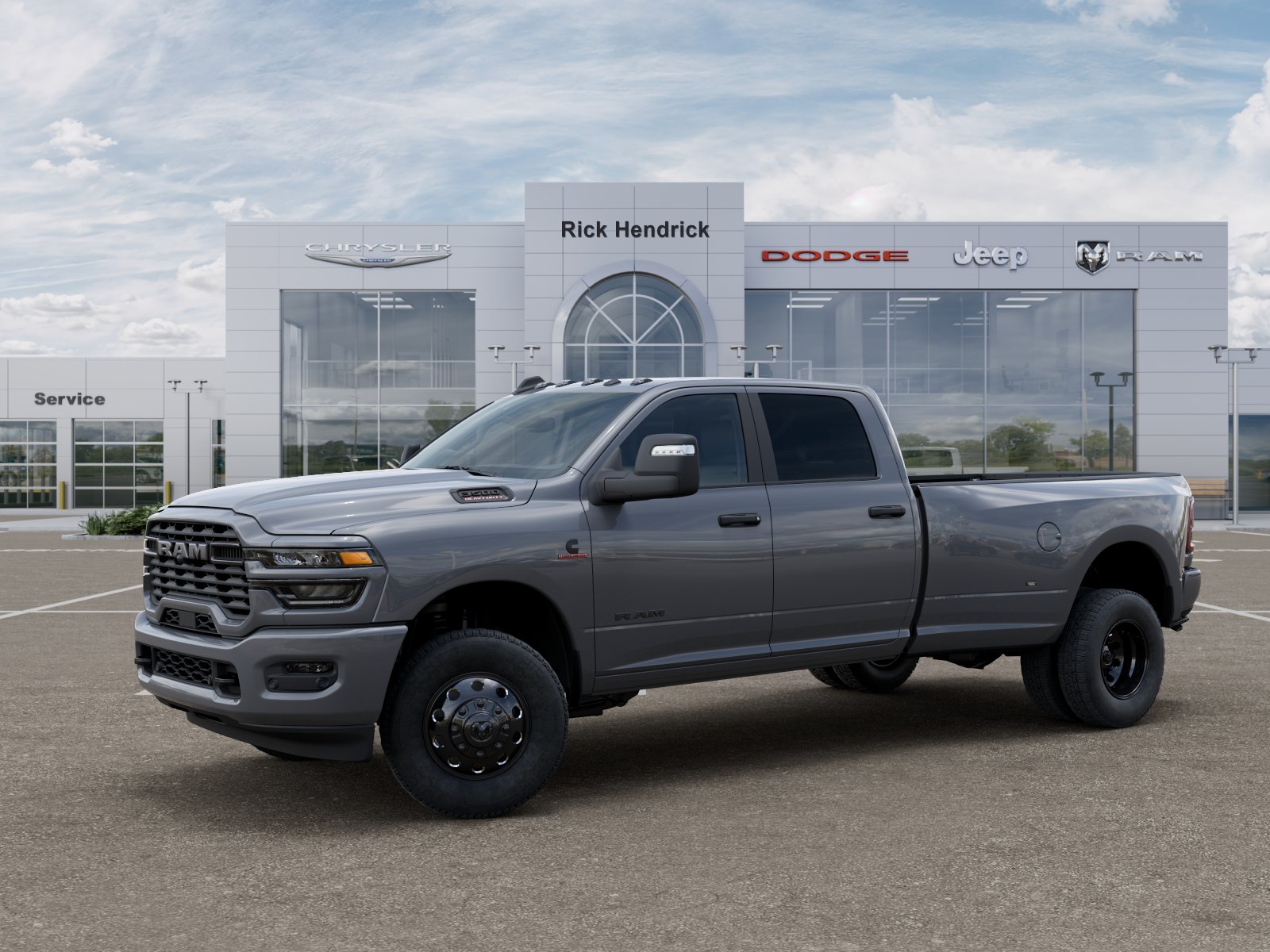 New 2026 Ceramic Gray Clearcoat RAM Big Horn image 29