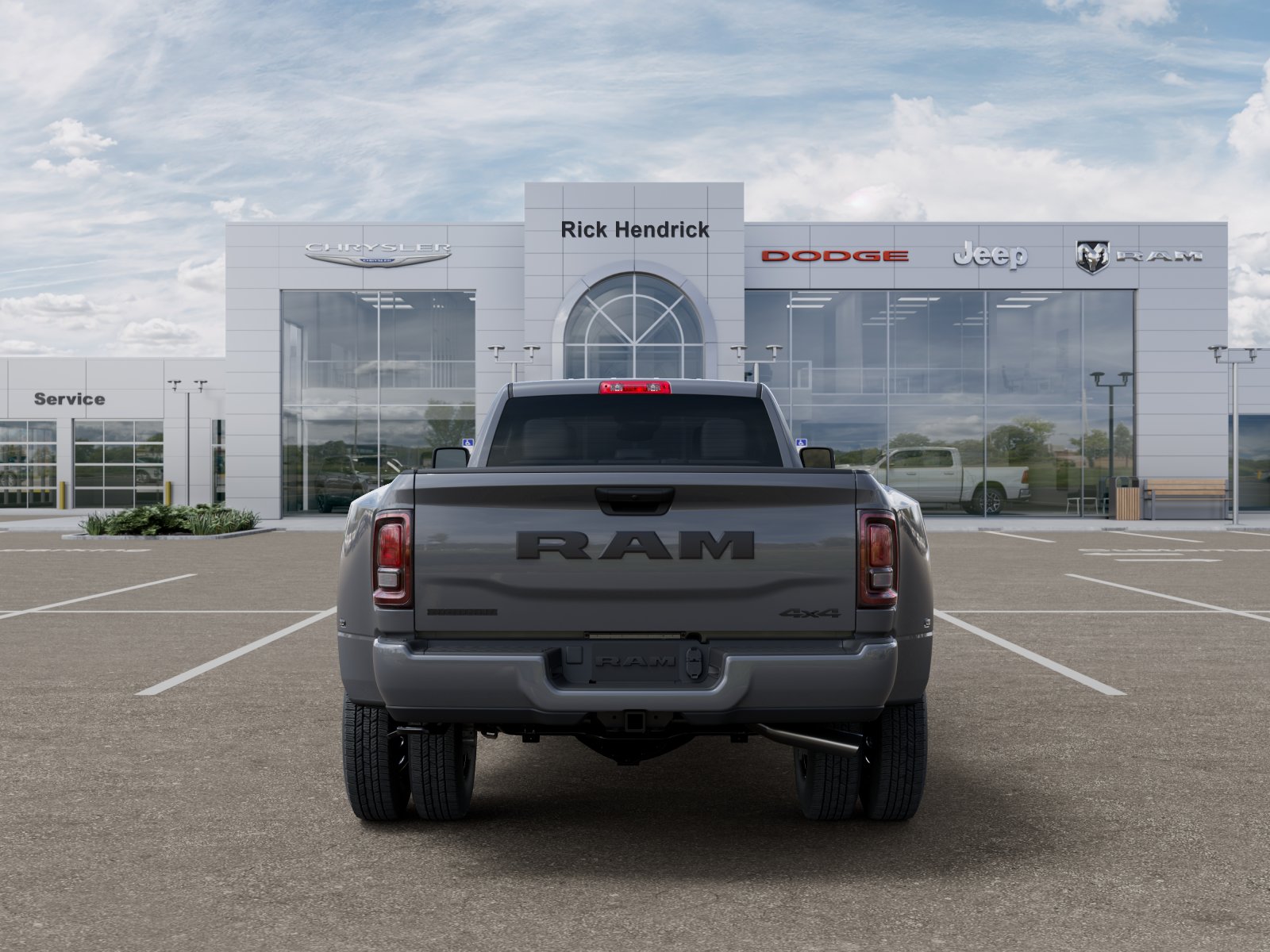New 2026 Ceramic Gray Clearcoat RAM Big Horn image 33