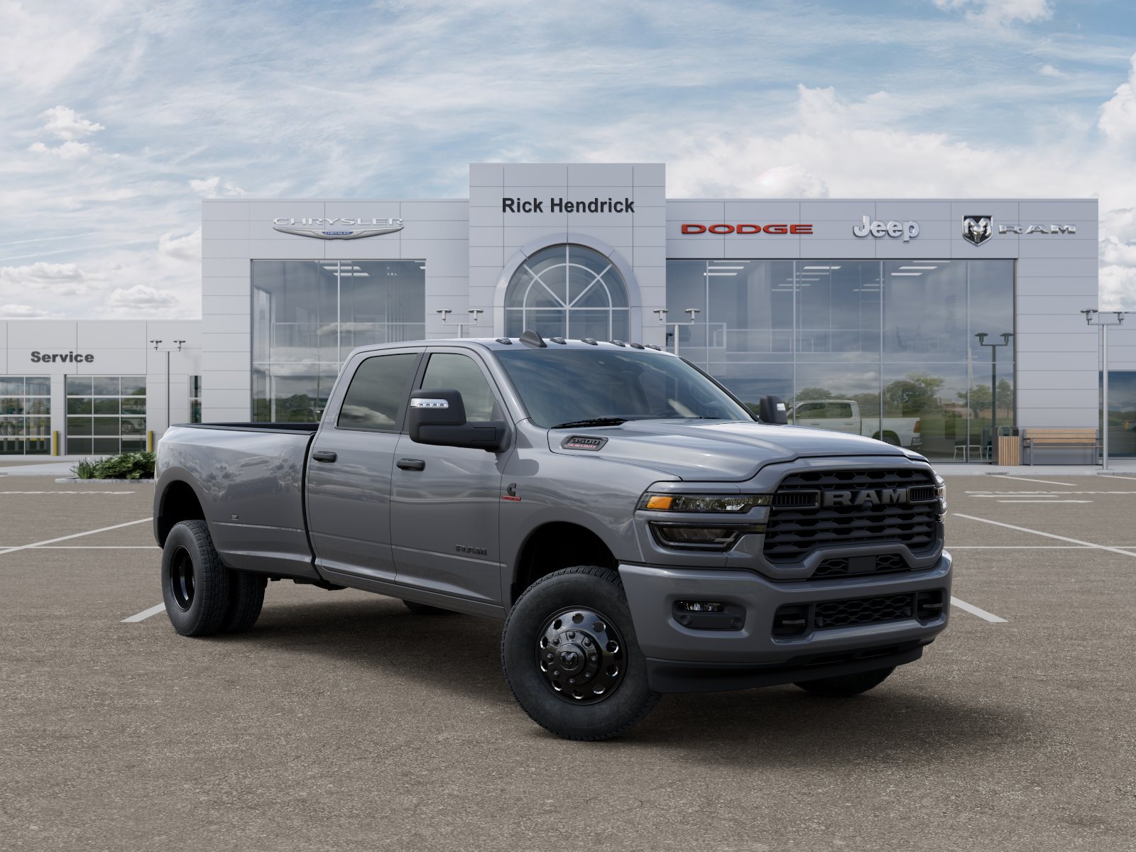 New 2026 Ceramic Gray Clearcoat RAM Big Horn image 27