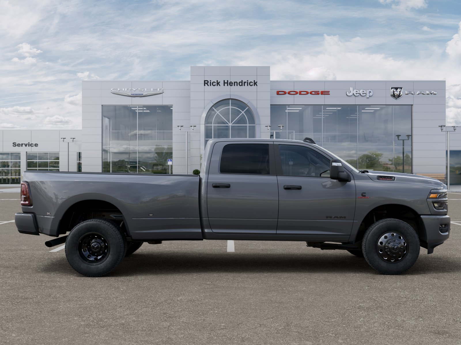 New 2026 Ceramic Gray Clearcoat RAM Big Horn image 47