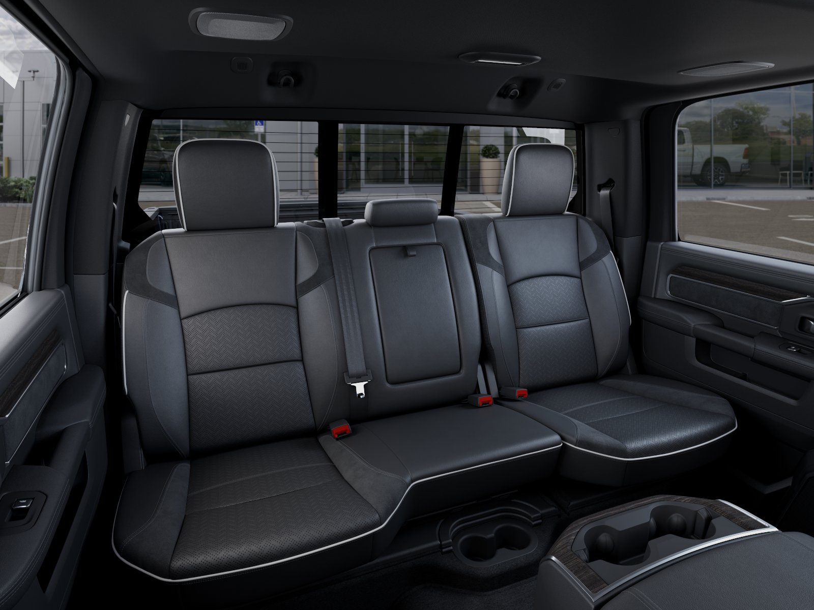 New 2026 Diamond Black Crystal Pearl-Coat Exterior Paint RAM Laramie image 49