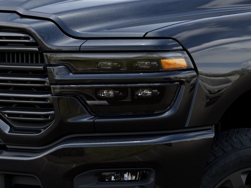 New 2026 Diamond Black Crystal Pearl-Coat Exterior Paint RAM Laramie image 44