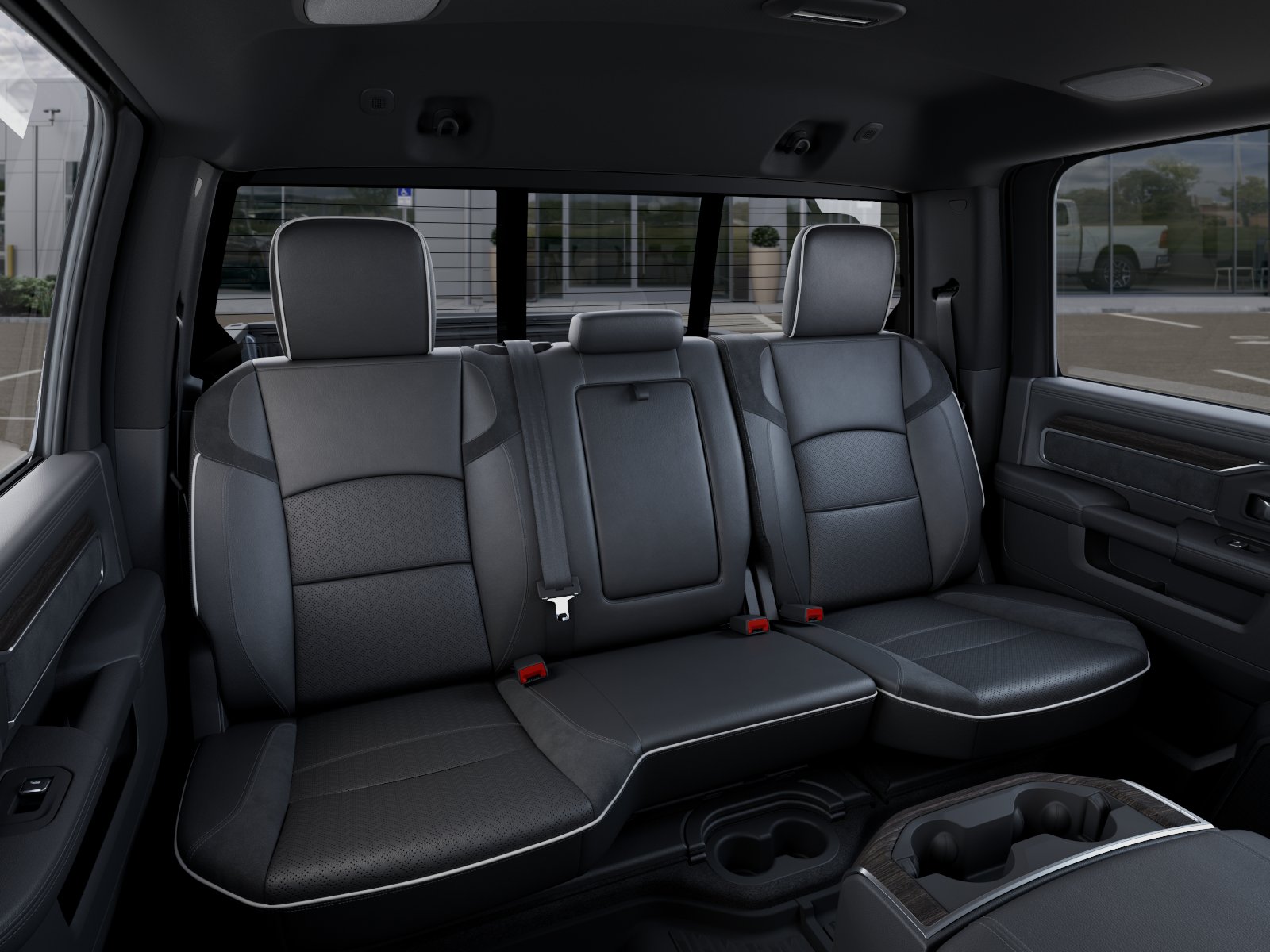 New 2026 Ceramic Gray Clear-Coat Exterior Paint RAM Laramie image 42