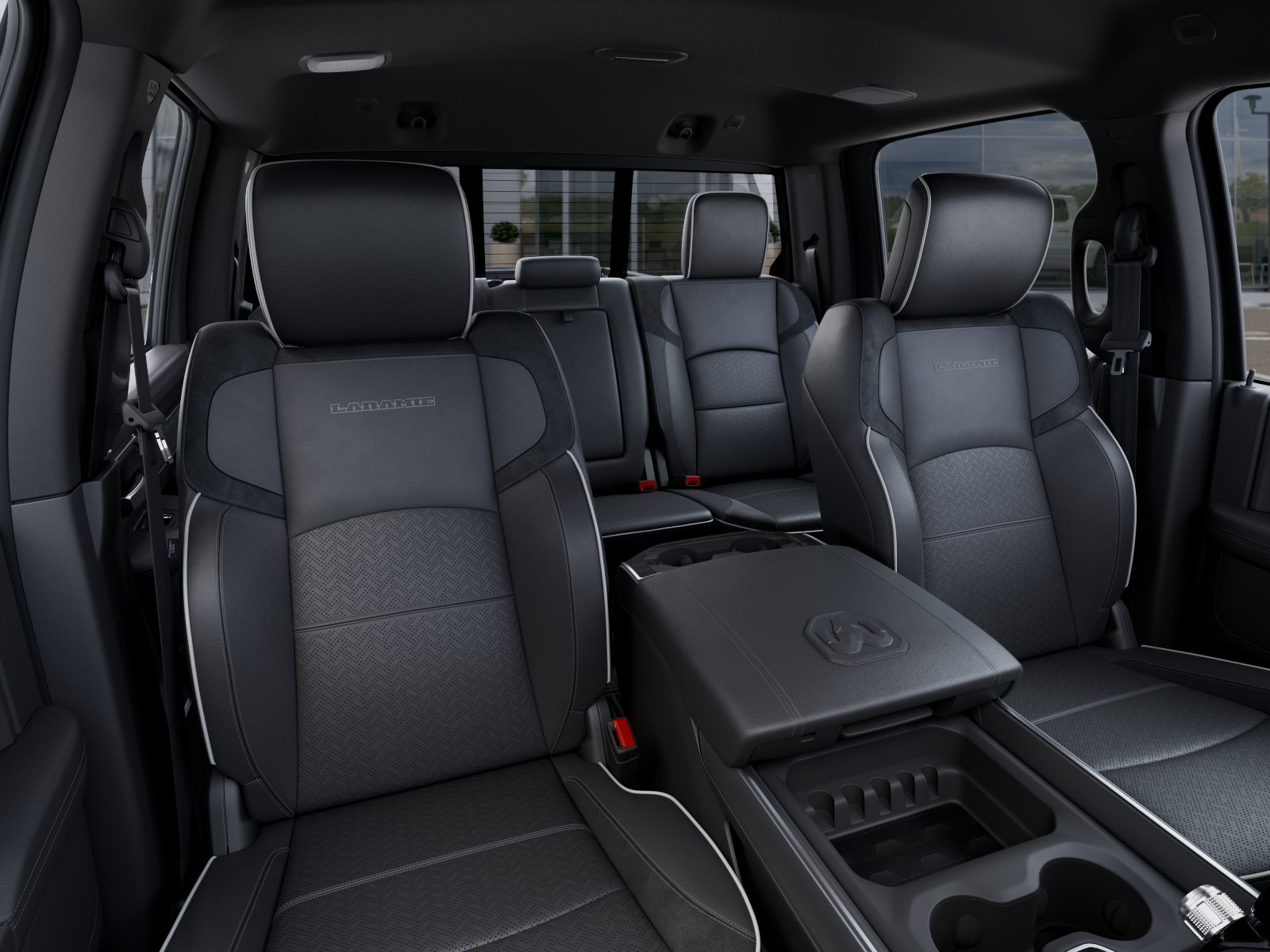New 2026 Ceramic Gray Clear-Coat Exterior Paint RAM Laramie image 43