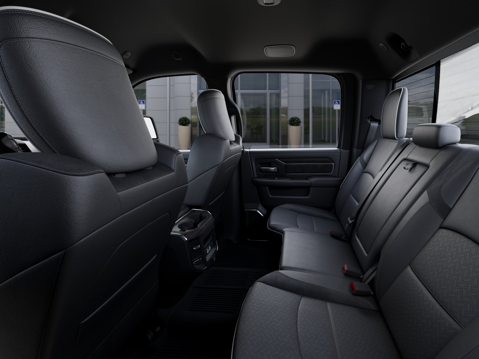New 2026 Ceramic Gray Clear-Coat Exterior Paint RAM Laramie image 50