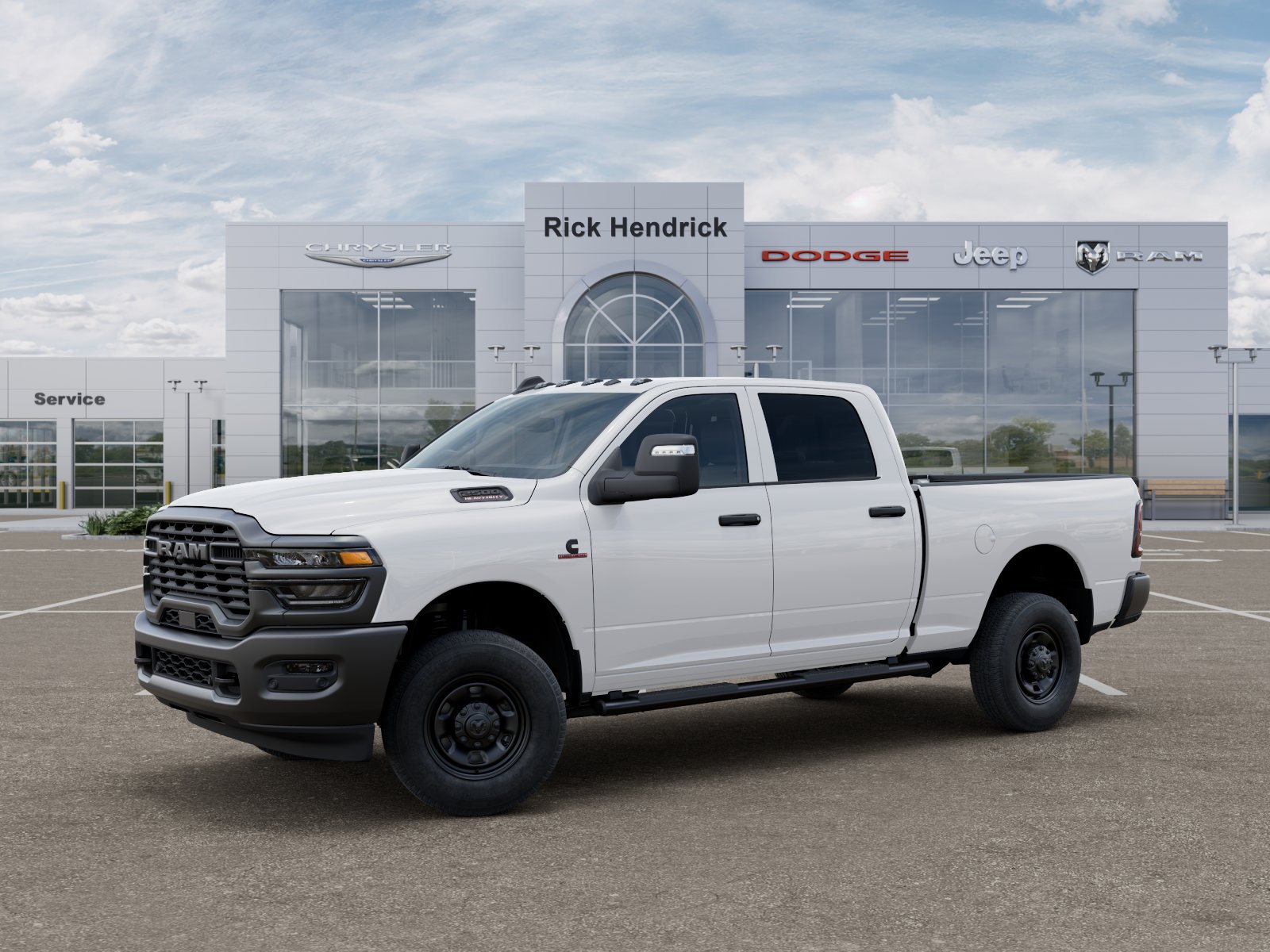 New 2026 Bright White Clear-Coat Exterior Paint RAM Tradesman image 36