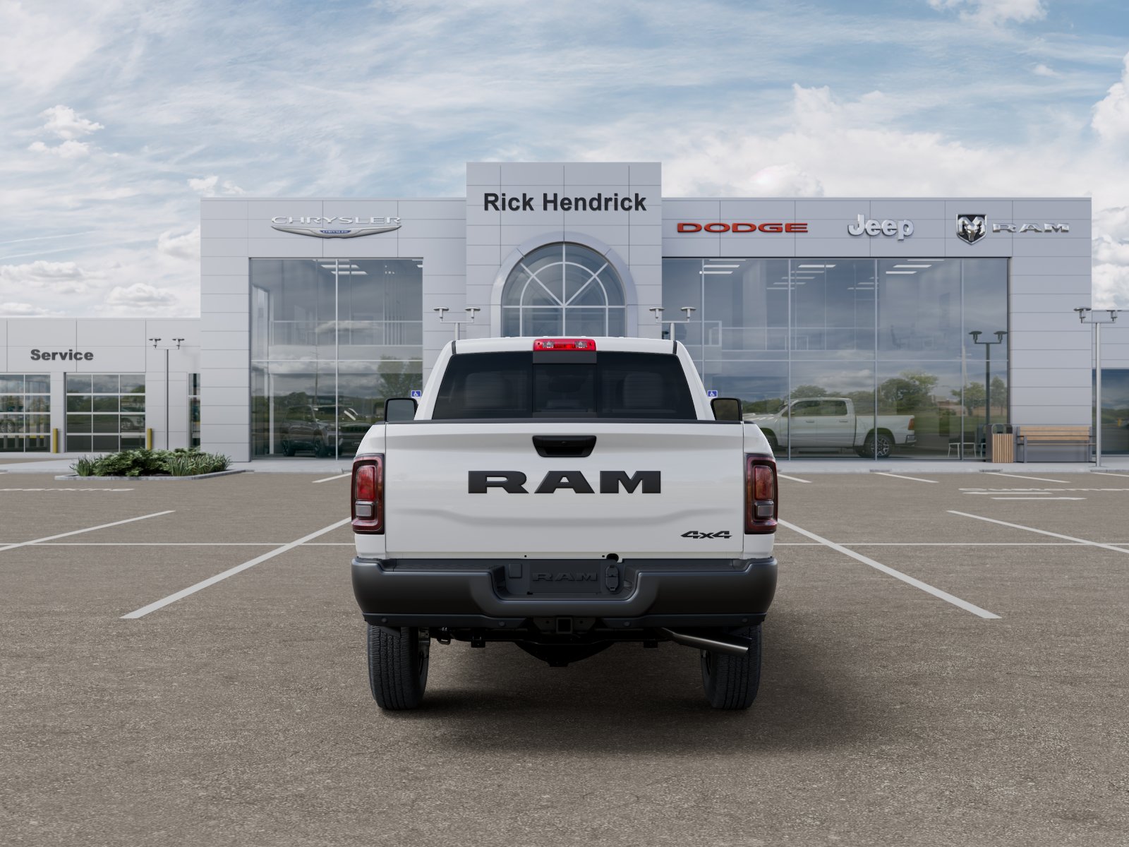 New 2026 Bright White Clear-Coat Exterior Paint RAM Tradesman image 41