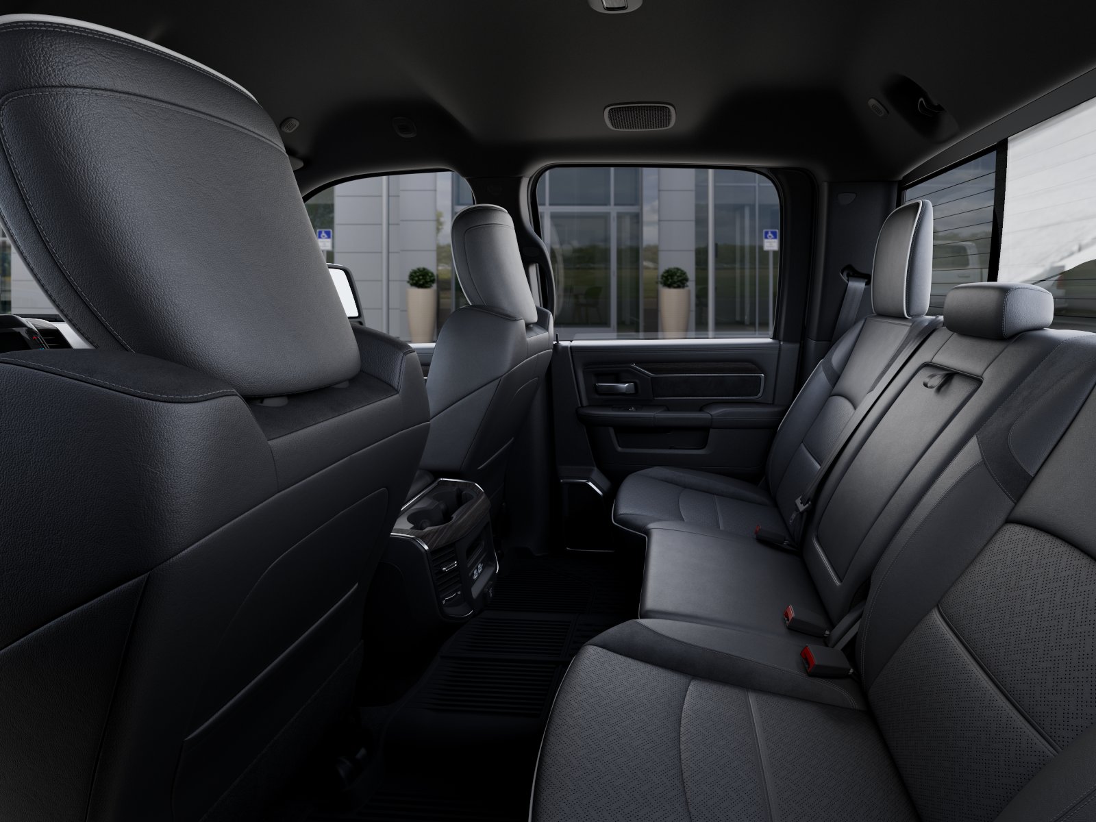New 2026 Bright White Clear-Coat Exterior Paint RAM Laramie image 49