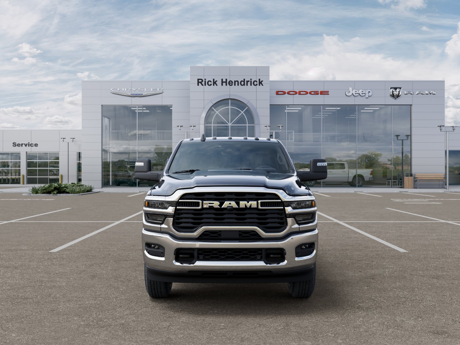 New 2026 Diamond Black Crystal Pearl-Coat Exterior Paint RAM Big Horn image 40