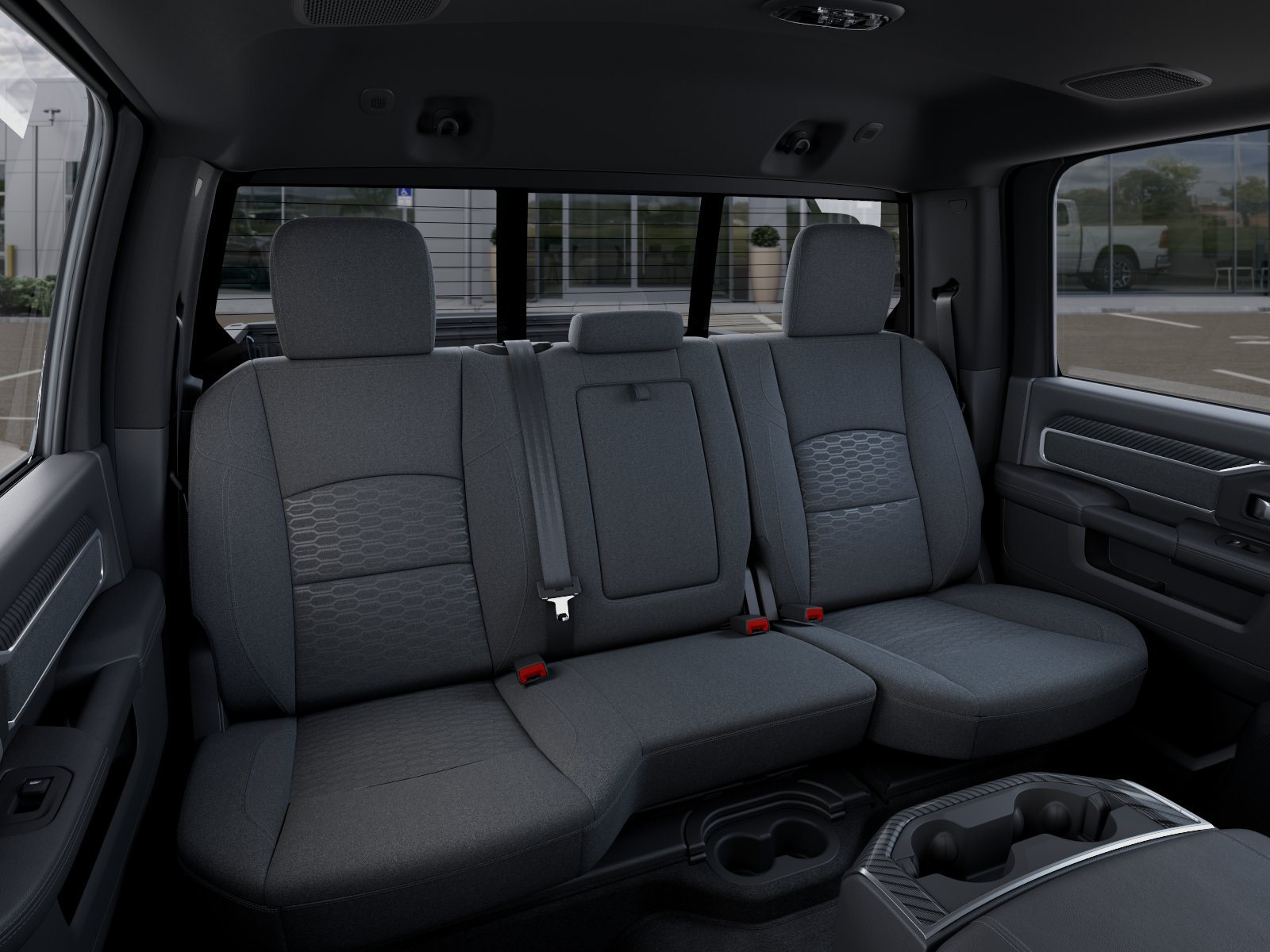 New 2026 Diamond Black Crystal Pearl-Coat Exterior Paint RAM Big Horn image 49