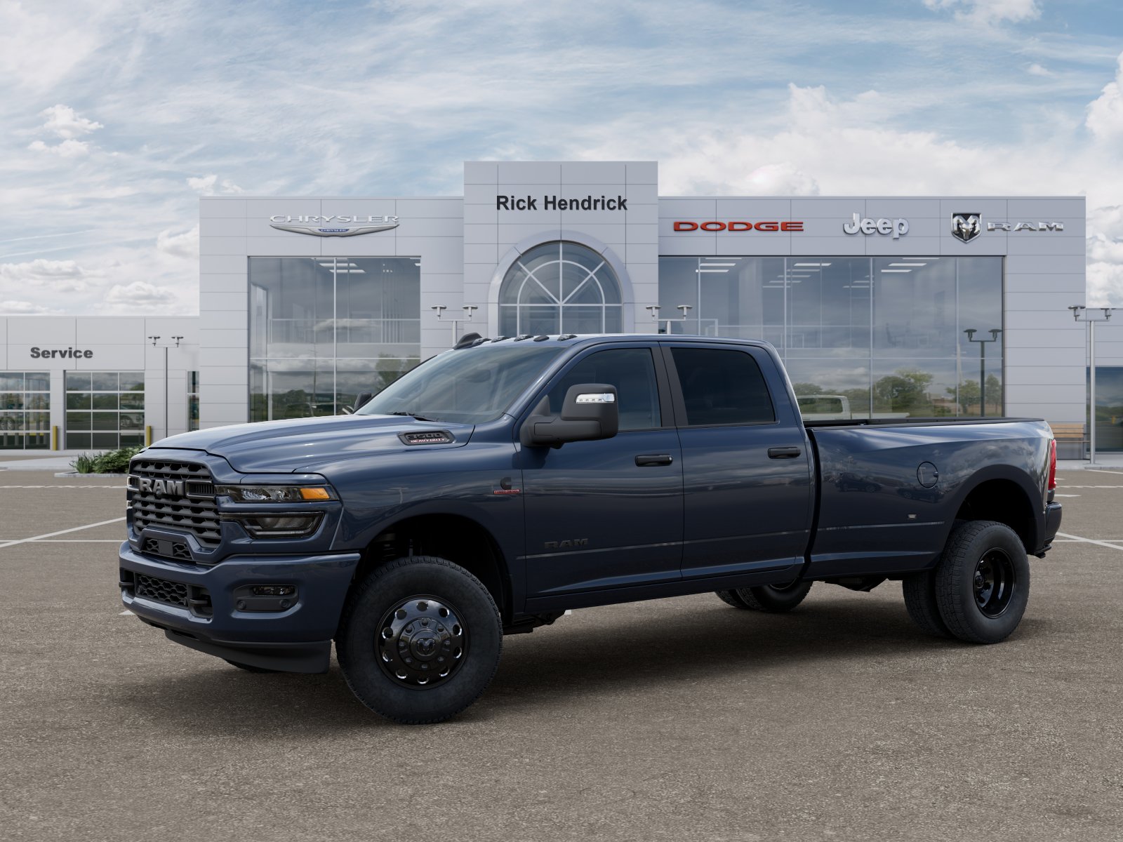 New 2026 Forged Blue Metallic Exterior Paint RAM Big Horn image 30