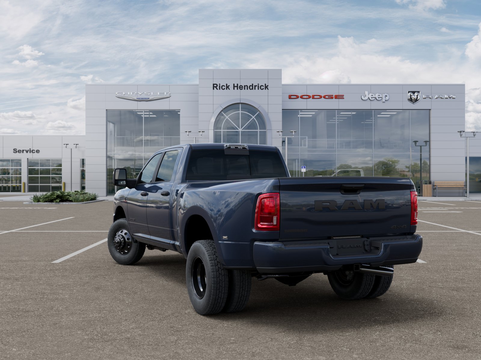 New 2026 Forged Blue Metallic Exterior Paint RAM Big Horn image 31
