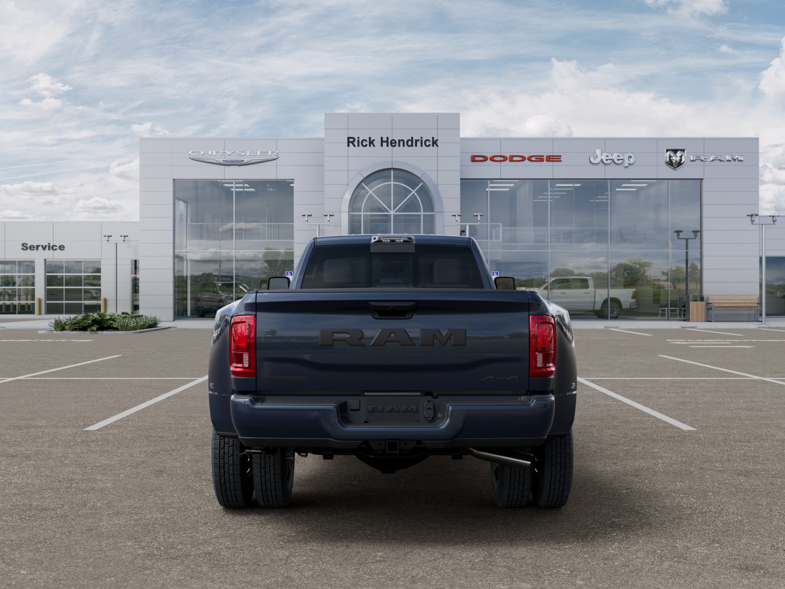 New 2026 Forged Blue Metallic Exterior Paint RAM Big Horn image 34