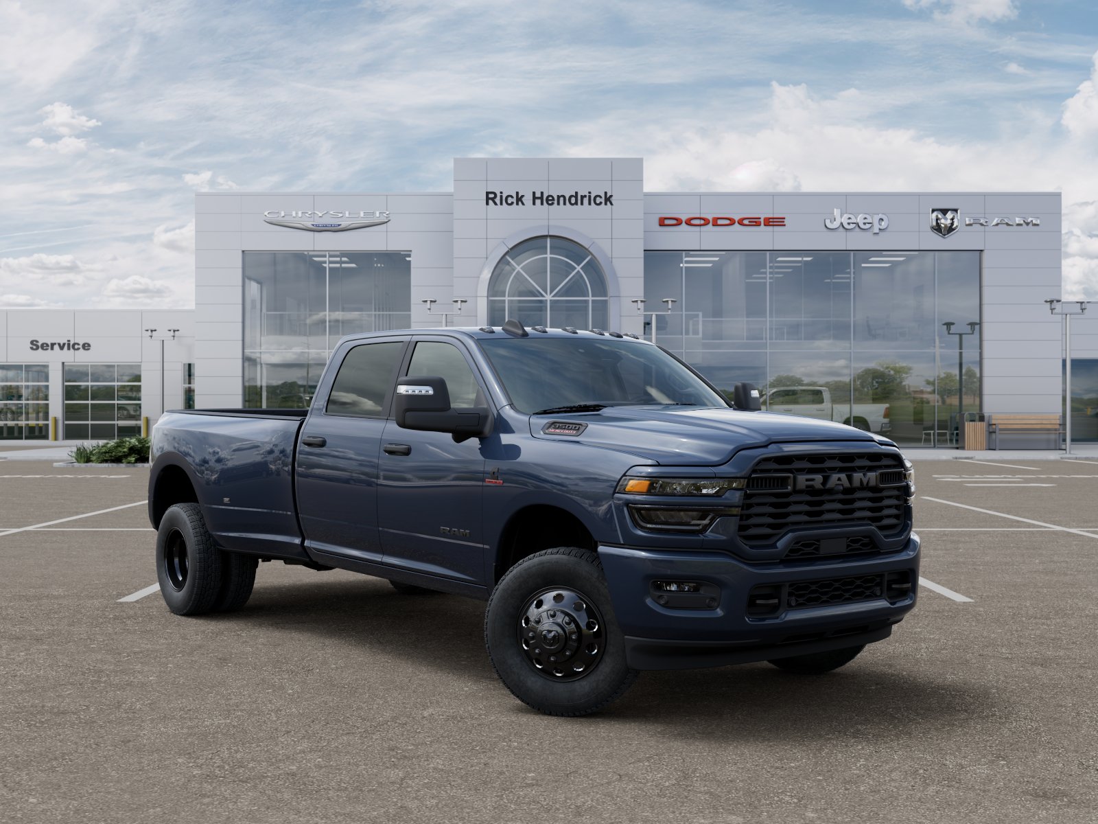 New 2026 Forged Blue Metallic Exterior Paint RAM Big Horn image 28