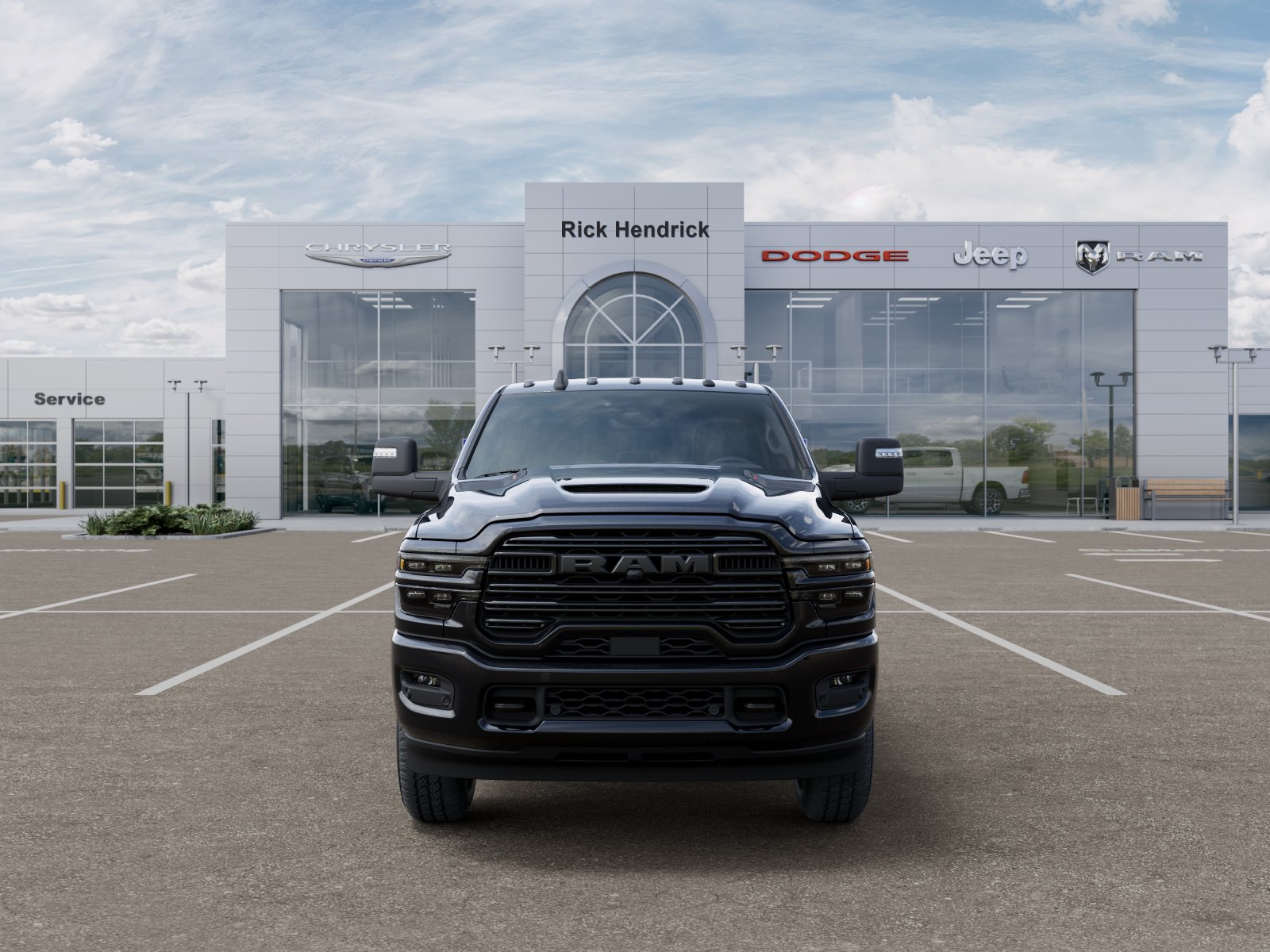 New 2026 Diamond Black Crystal Pearl-Coat Exterior Paint RAM Laramie image 32