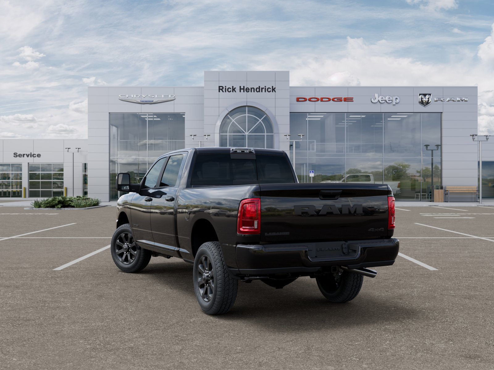 New 2026 Diamond Black Crystal Pearl-Coat Exterior Paint RAM Laramie image 30