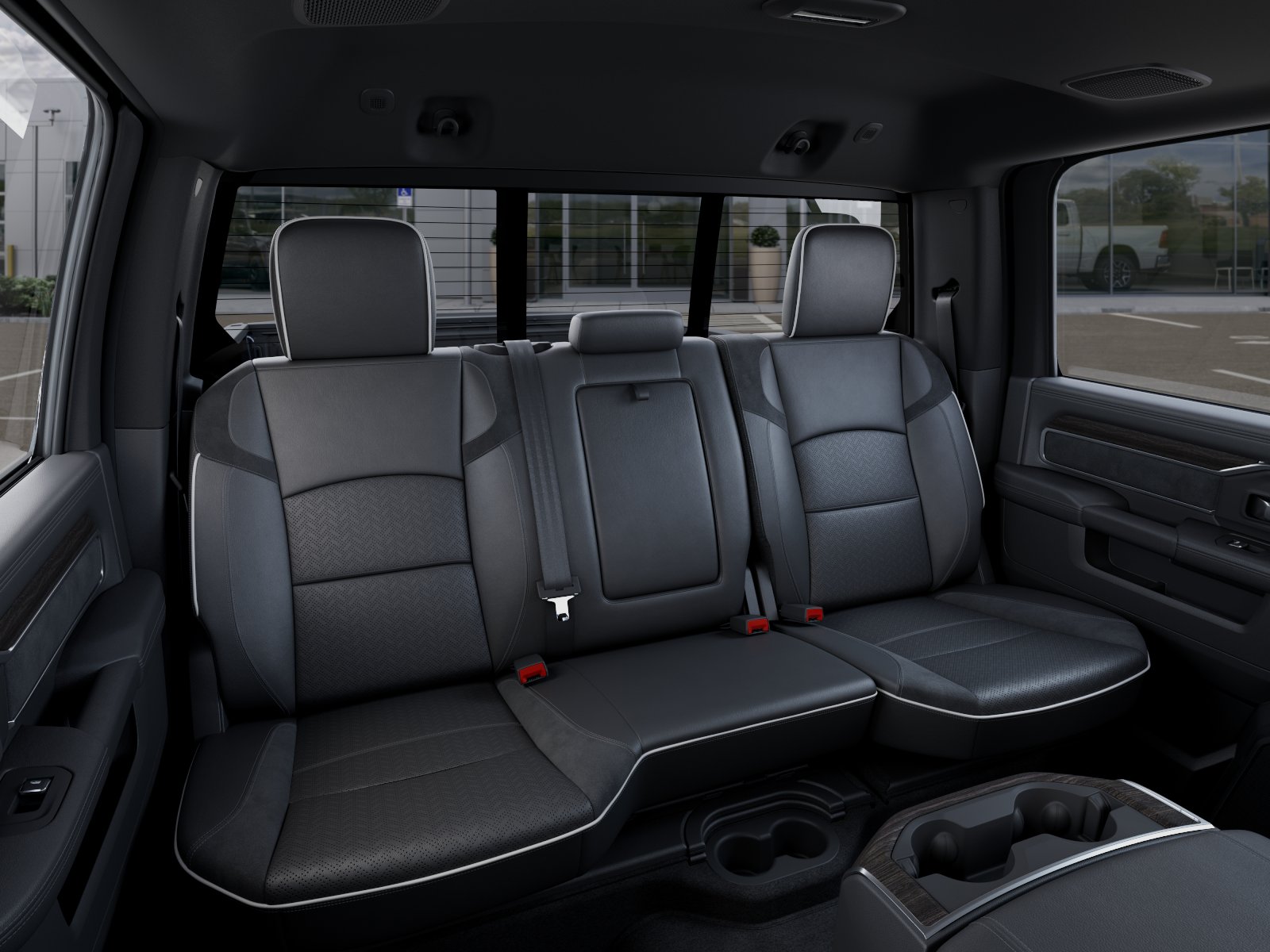 New 2026 Diamond Black Crystal Pearl-Coat Exterior Paint RAM Laramie image 41
