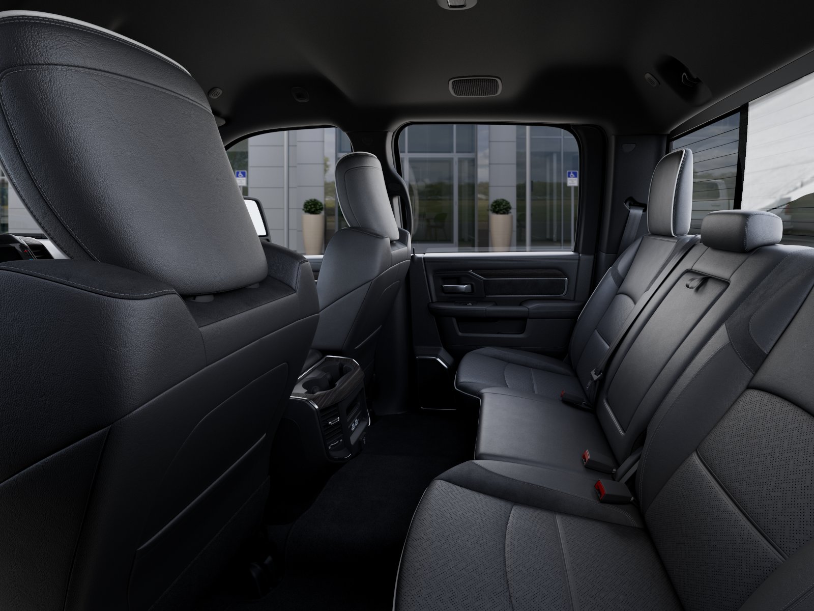New 2026 Diamond Black Crystal Pearl-Coat Exterior Paint RAM Laramie image 49