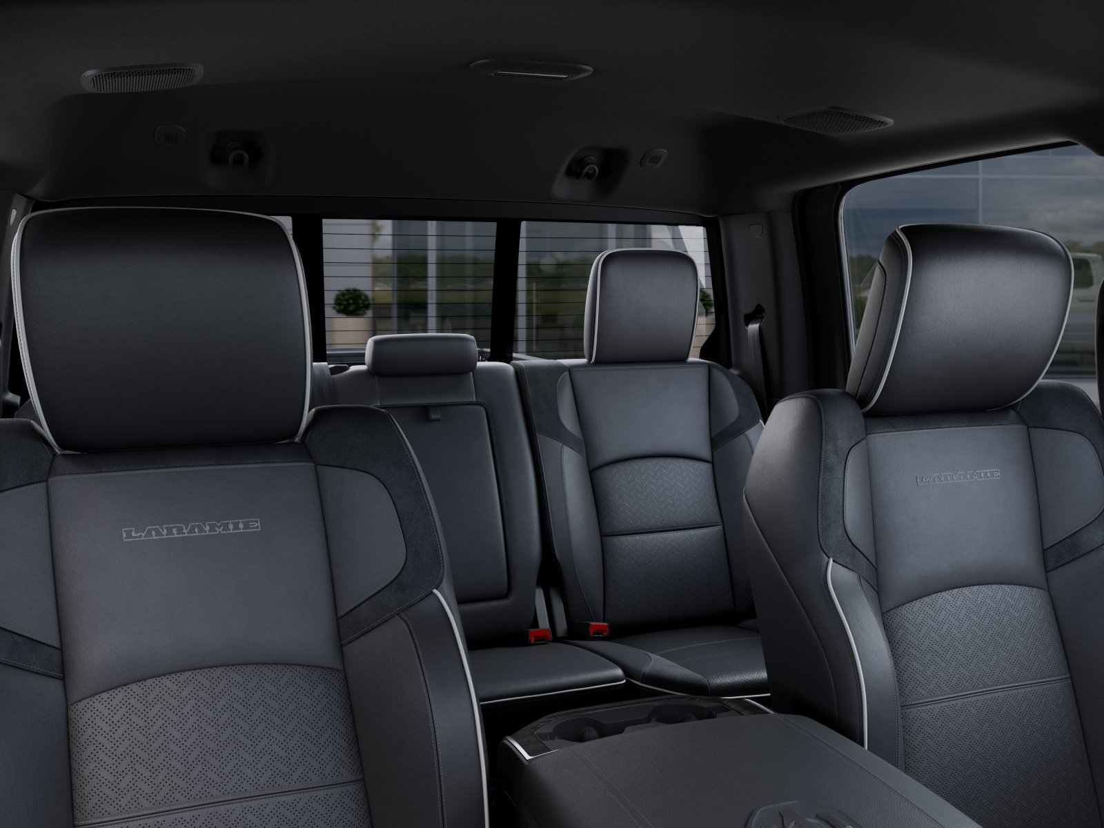 New 2026 Diamond Black Crystal Pearl-Coat Exterior Paint RAM Laramie image 52