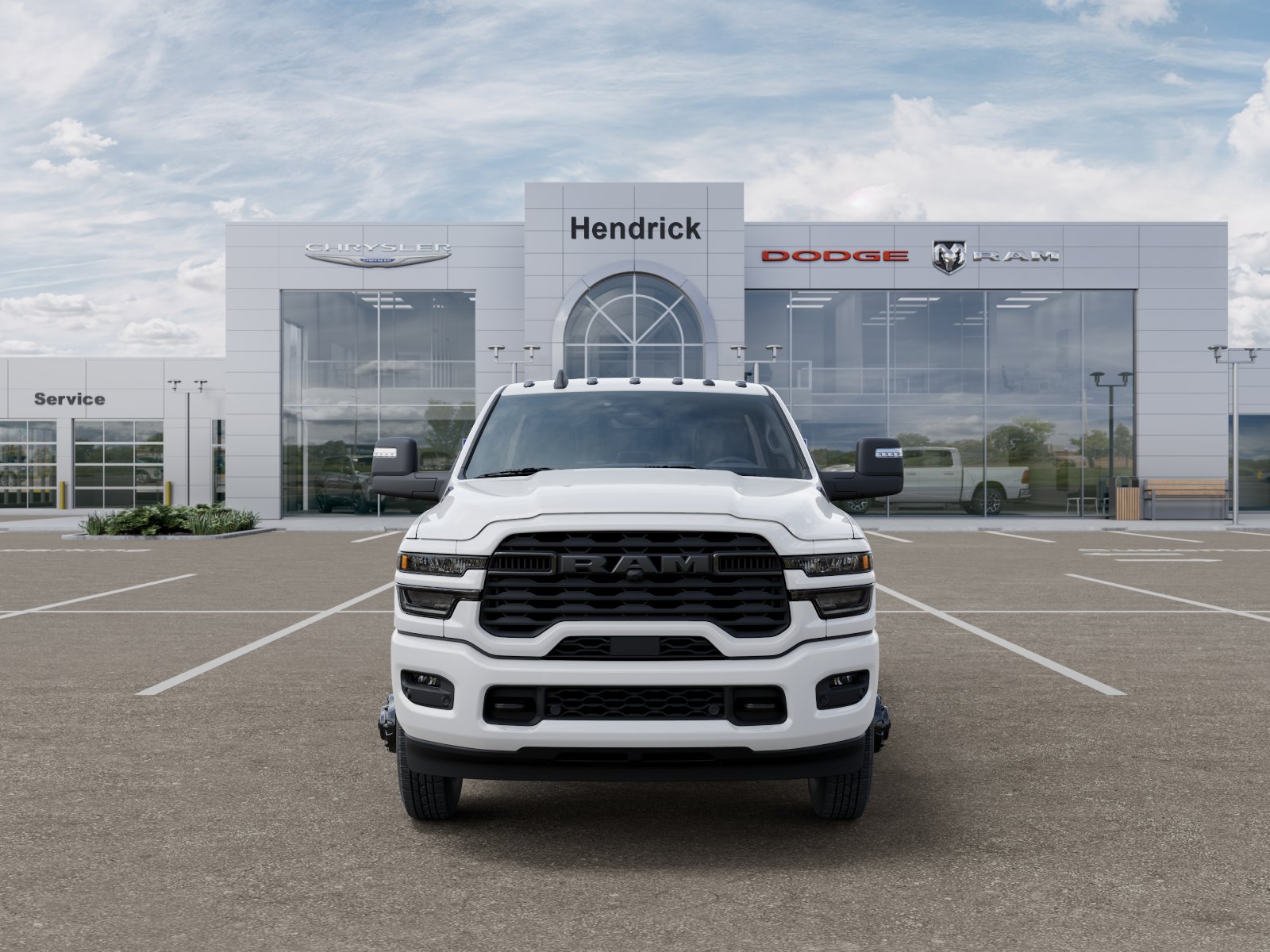 New 2026 Bright White Clear-Coat Exterior Paint RAM Big Horn image 27