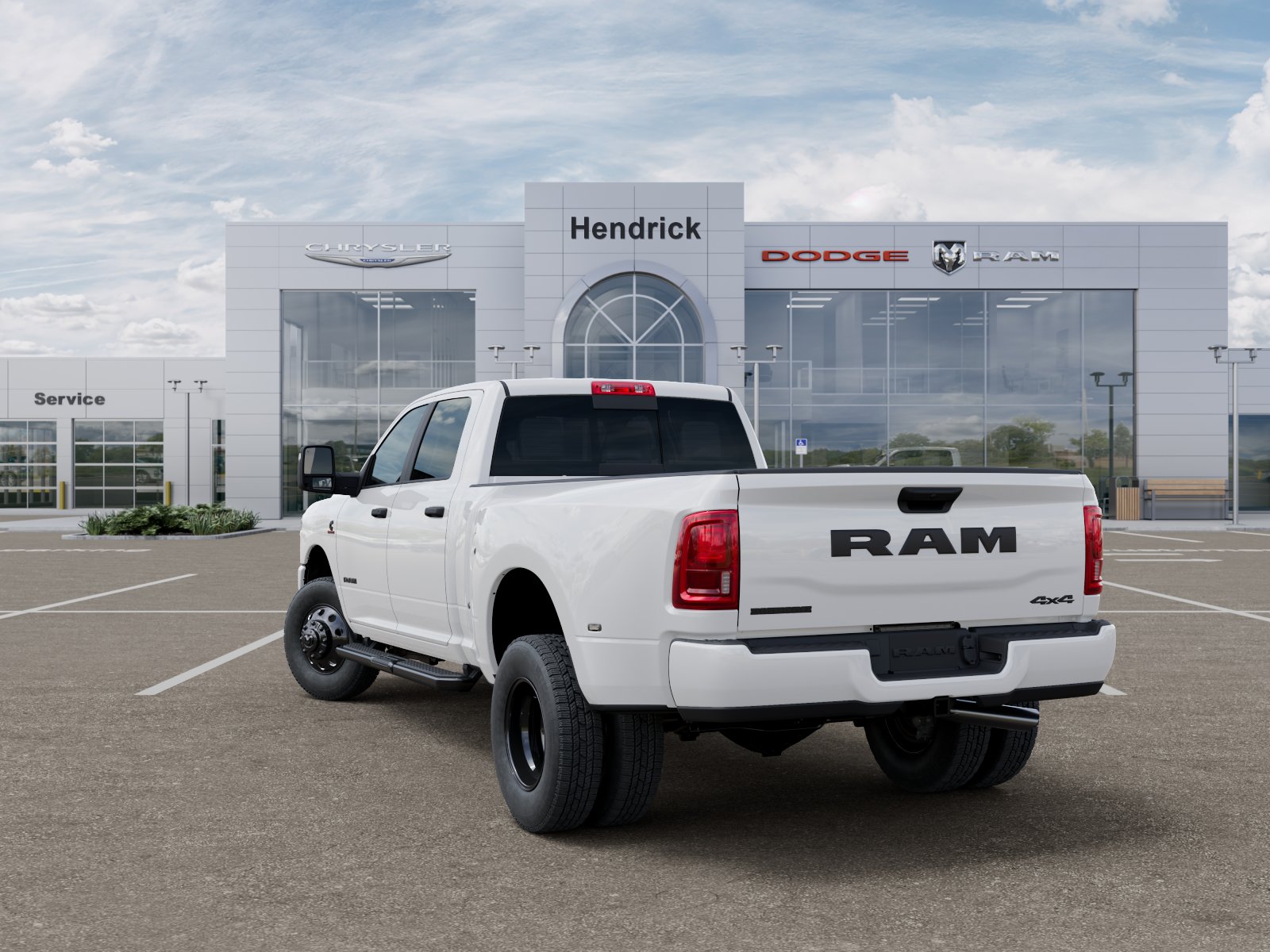 New 2026 Bright White Clear-Coat Exterior Paint RAM Big Horn image 25