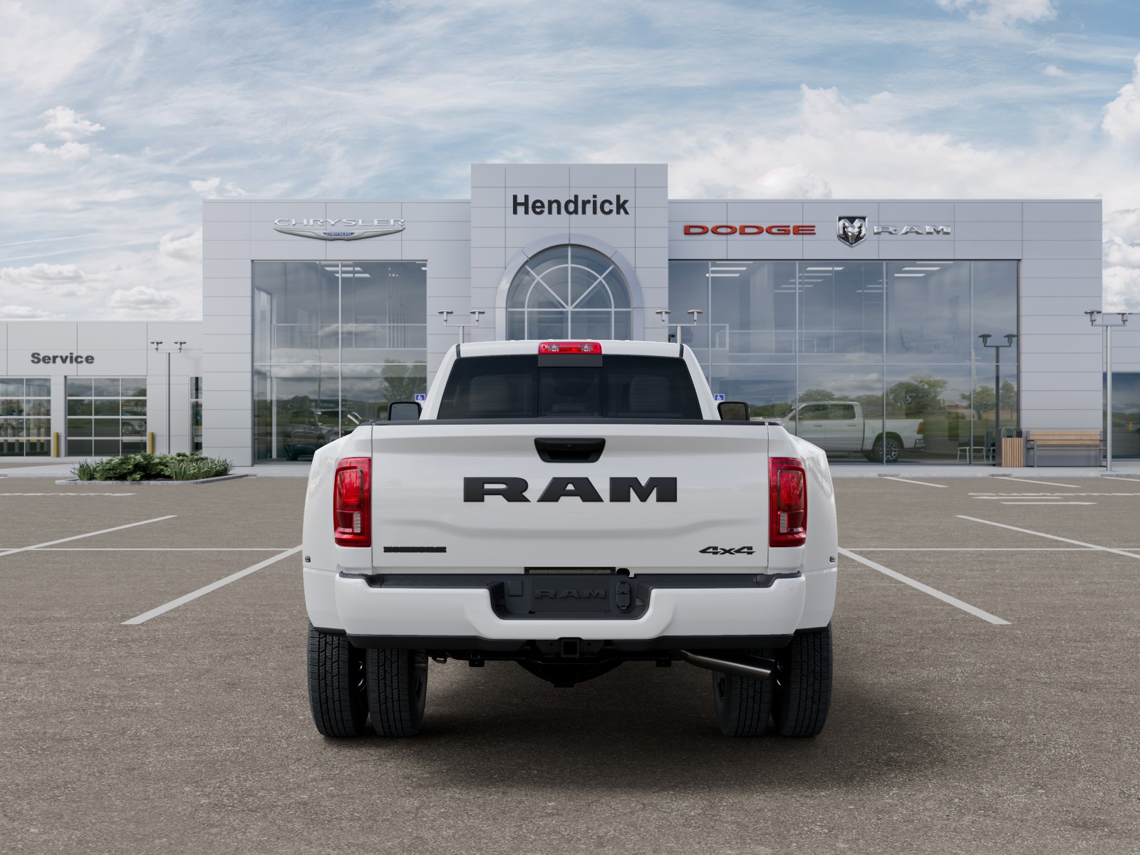 New 2026 Bright White Clear-Coat Exterior Paint RAM Big Horn image 28