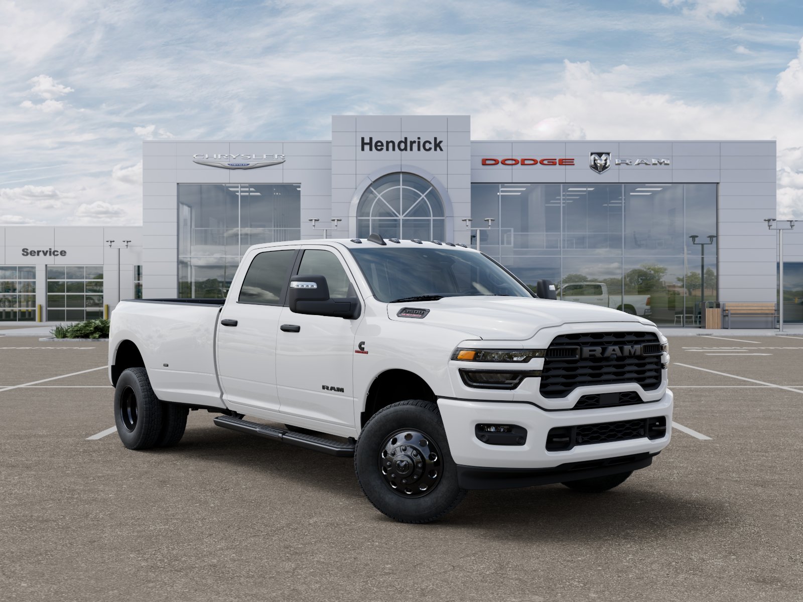 New 2026 Bright White Clear-Coat Exterior Paint RAM Big Horn image 22