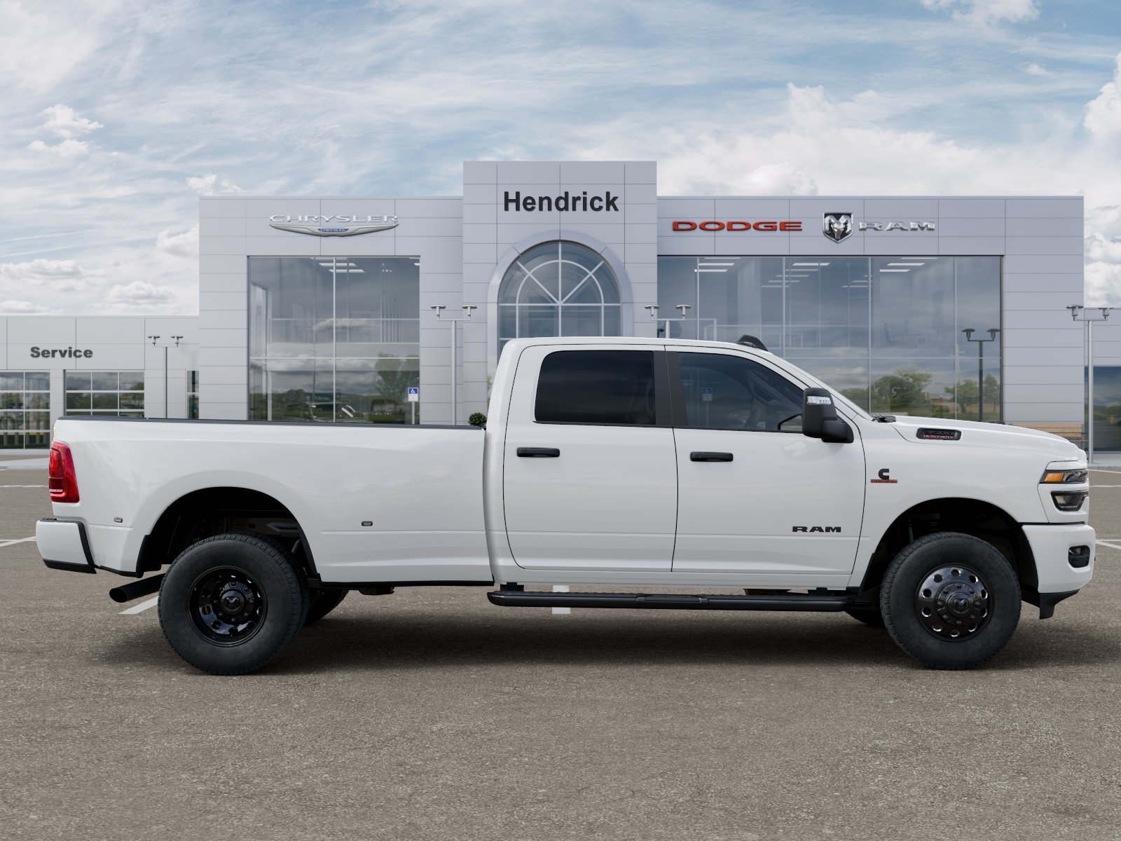 New 2026 Bright White Clear-Coat Exterior Paint RAM Big Horn image 42
