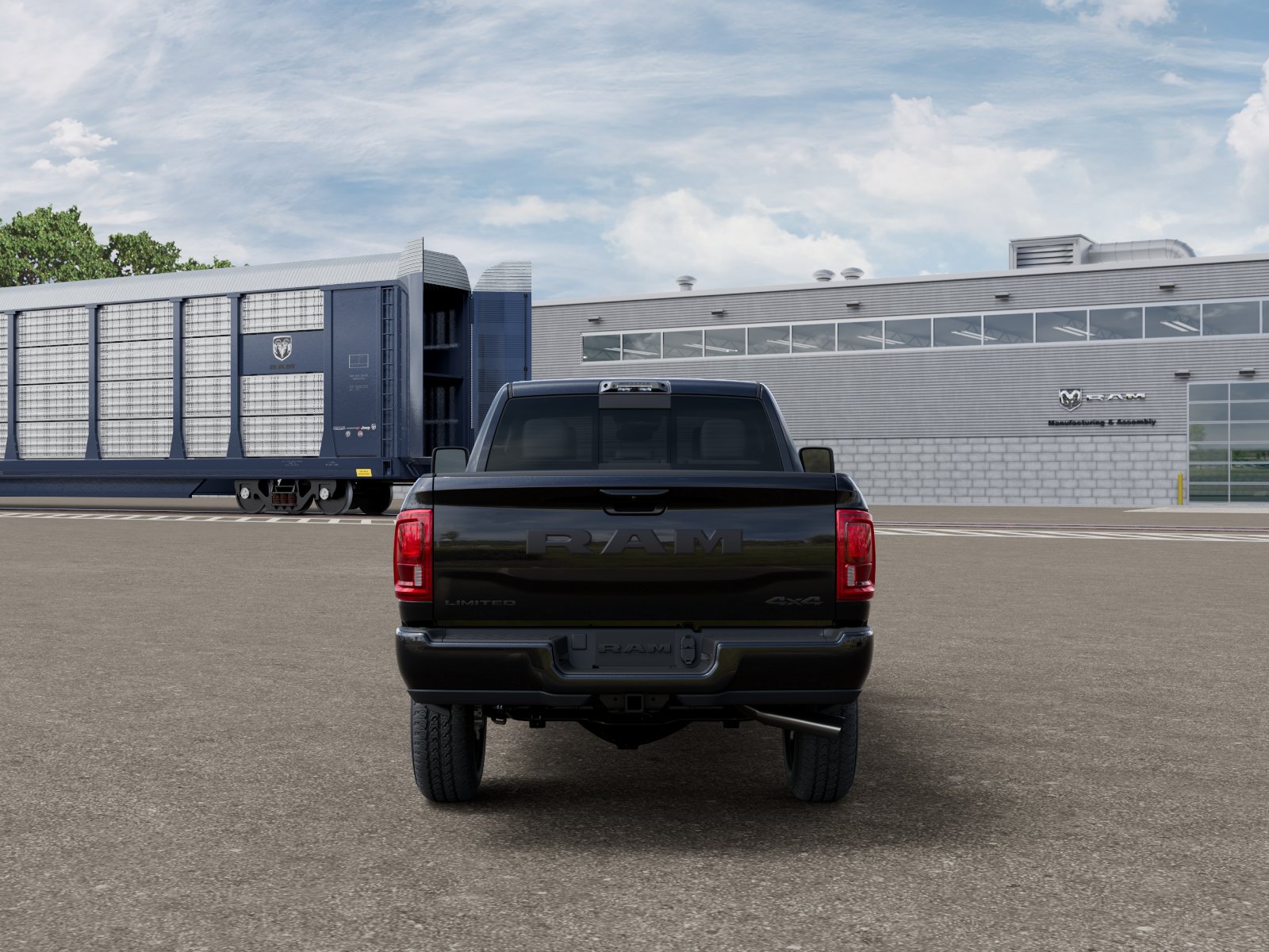New 2026 Diamond Black Crystal Pearl-Coat Exterior Paint RAM Limited image 7
