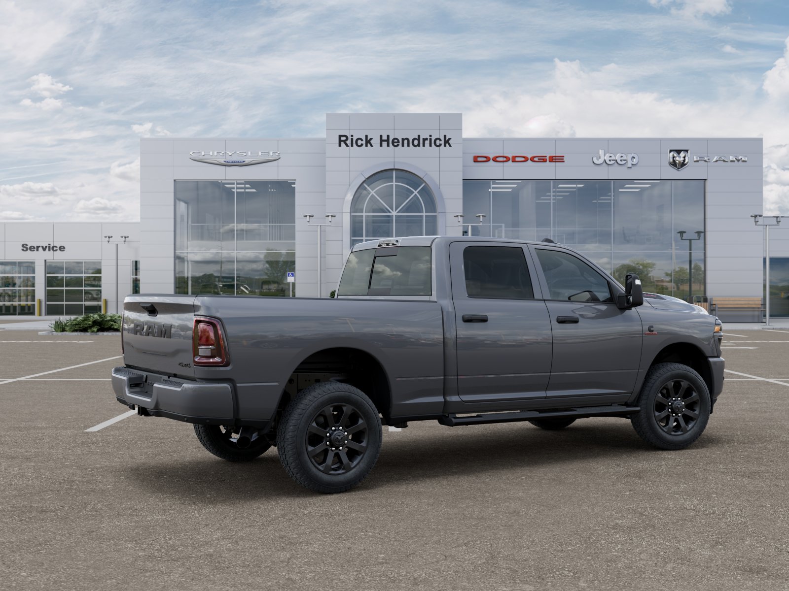 New 2026 Ceramic Gray Clear-Coat Exterior Paint RAM Black Express image 38