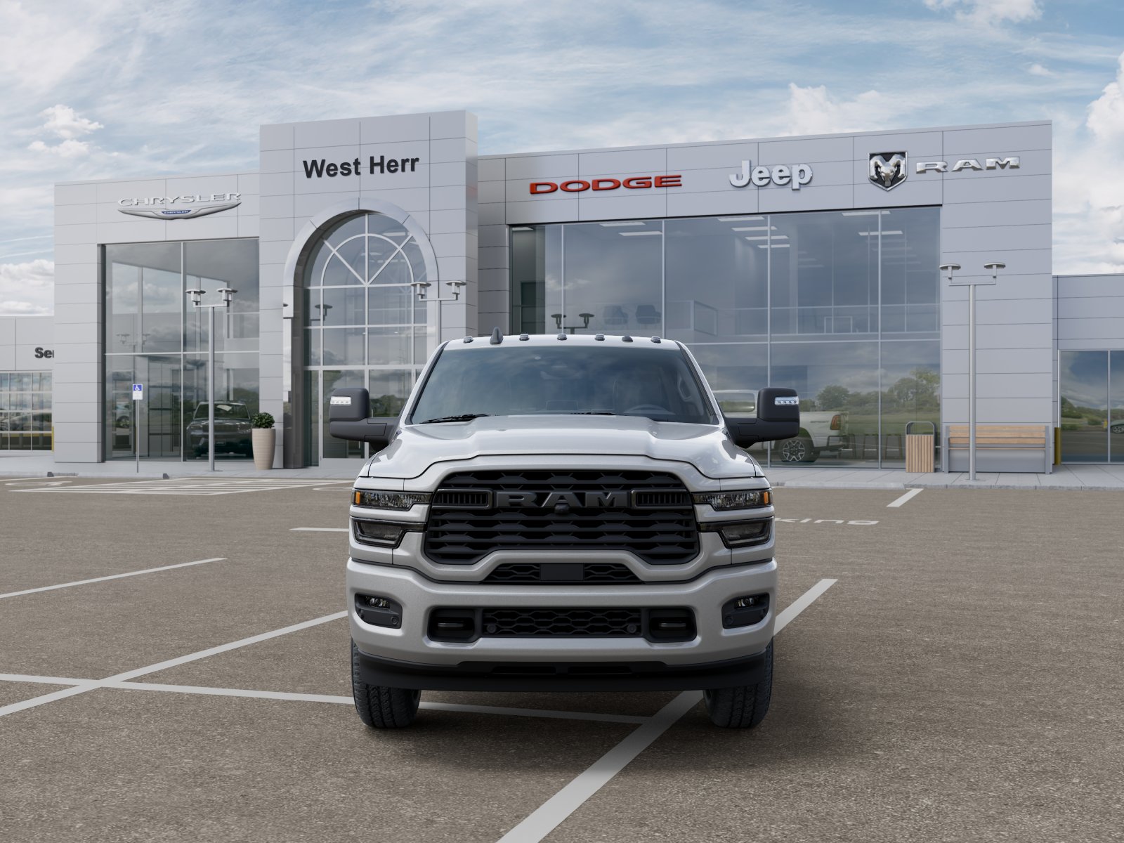 New 2026 Silver-Zynith Exterior Paint RAM RAM 2500 BIG HORN CREW CAB 4X4 image 106