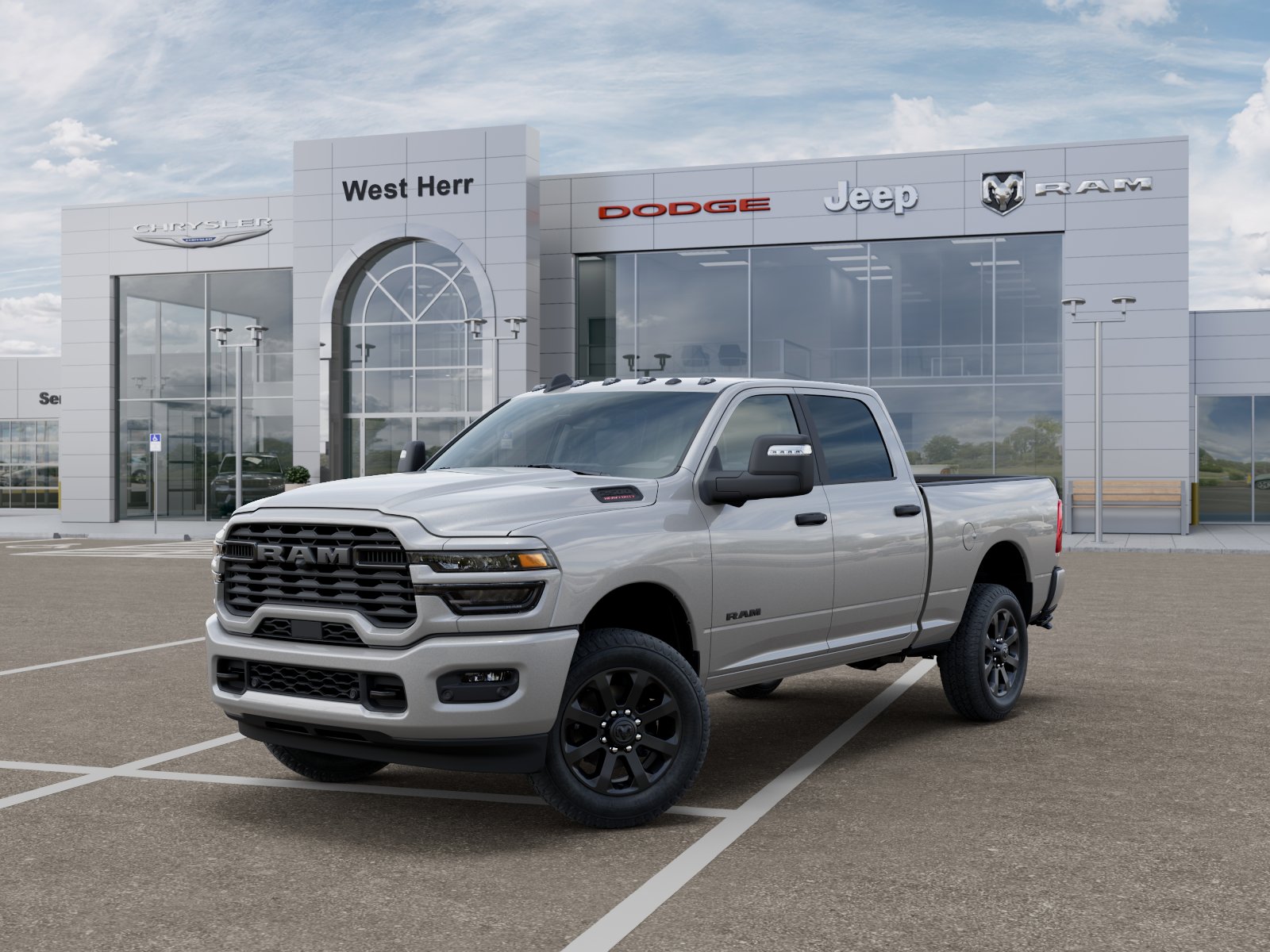 New 2026 Silver-Zynith Exterior Paint RAM RAM 2500 BIG HORN CREW CAB 4X4 image 101