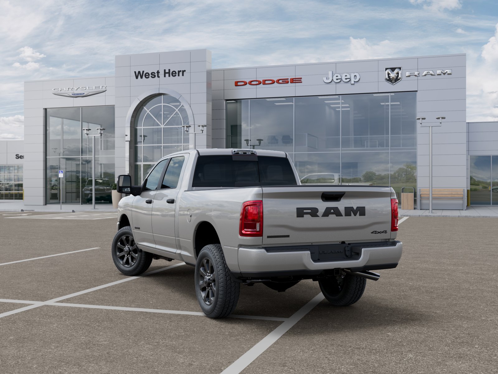New 2026 Silver-Zynith Exterior Paint RAM RAM 2500 BIG HORN CREW CAB 4X4 image 103