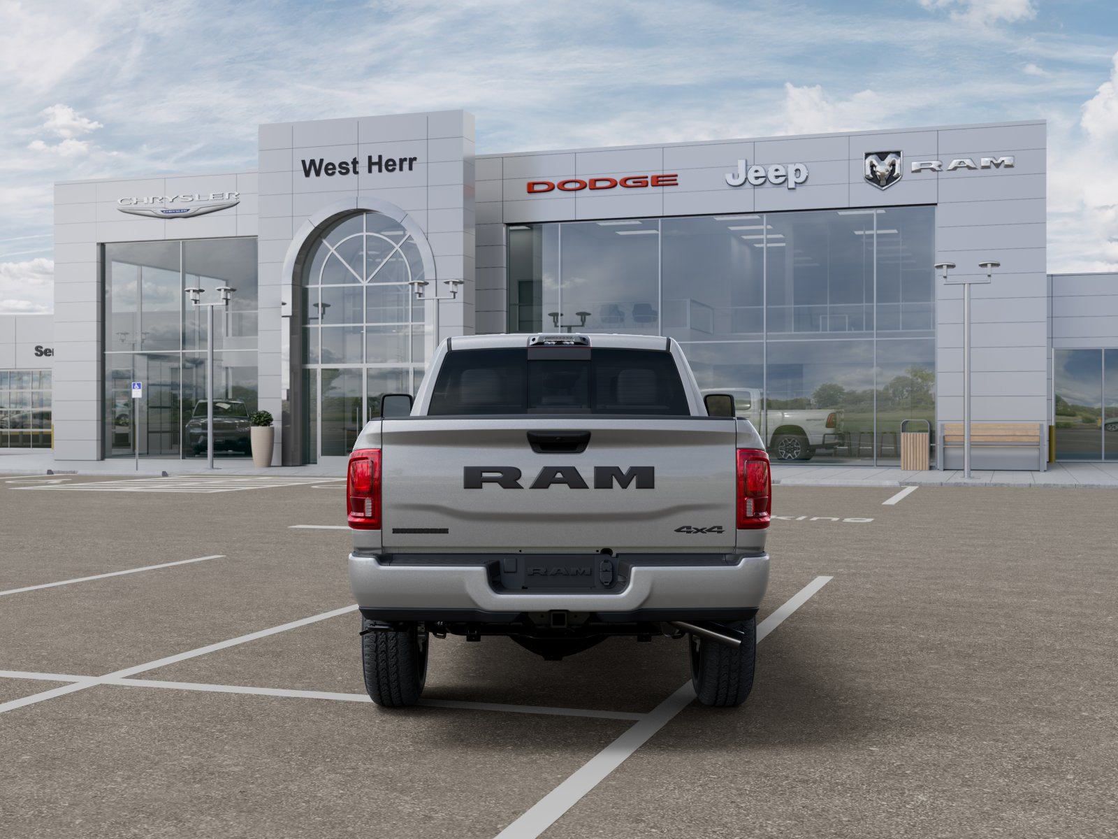 New 2026 Silver-Zynith Exterior Paint RAM RAM 2500 BIG HORN CREW CAB 4X4 image 107