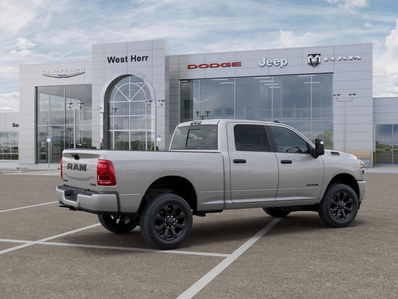 New 2026 Silver-Zynith Exterior Paint RAM RAM 2500 BIG HORN CREW CAB 4X4 image 104